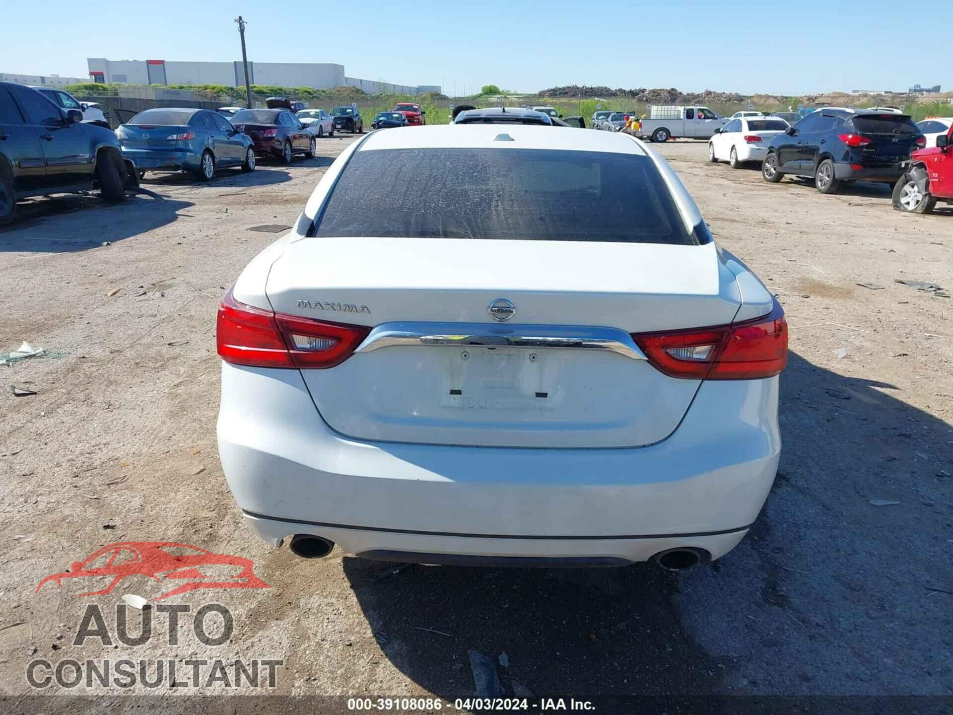 NISSAN MAXIMA 2017 - 1N4AA6AP9HC360030