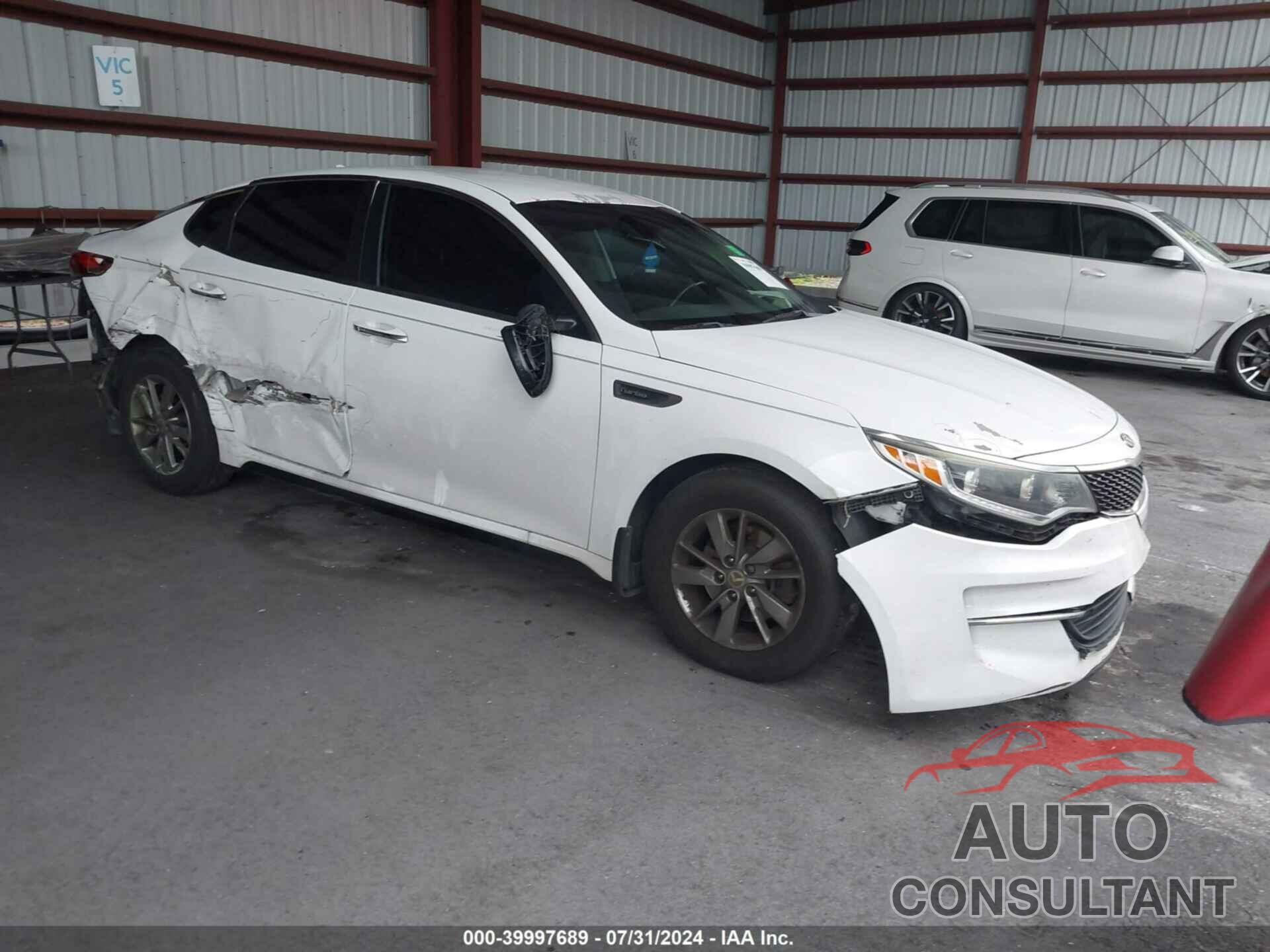 KIA OPTIMA 2017 - 5XXGT4L15HG171869