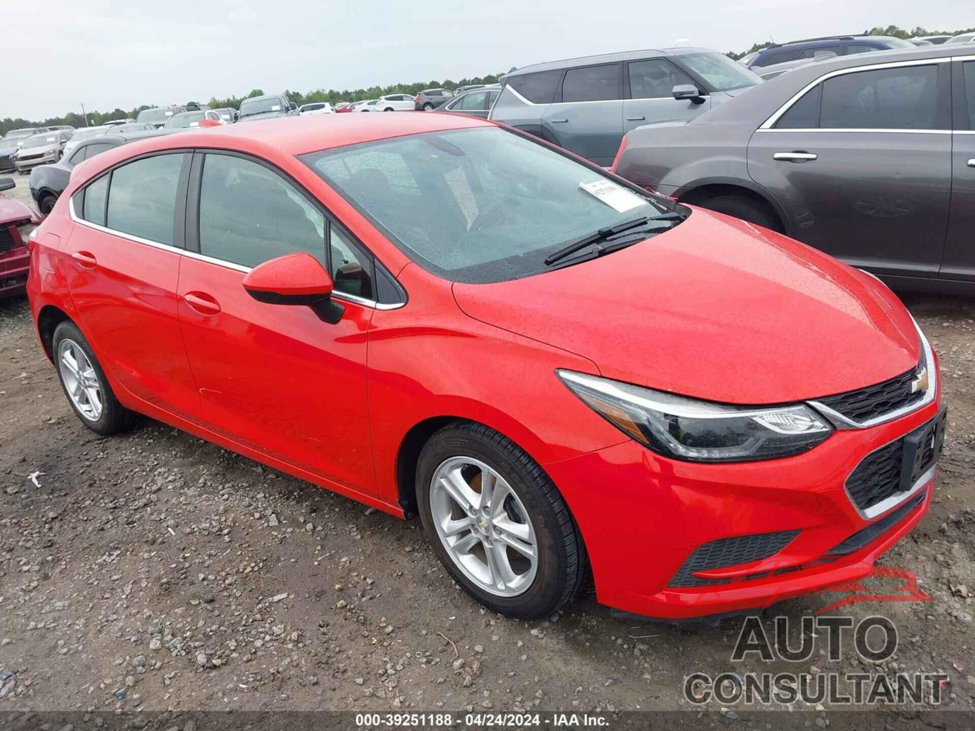 CHEVROLET CRUZE 2018 - 3G1BE6SM3JS635214