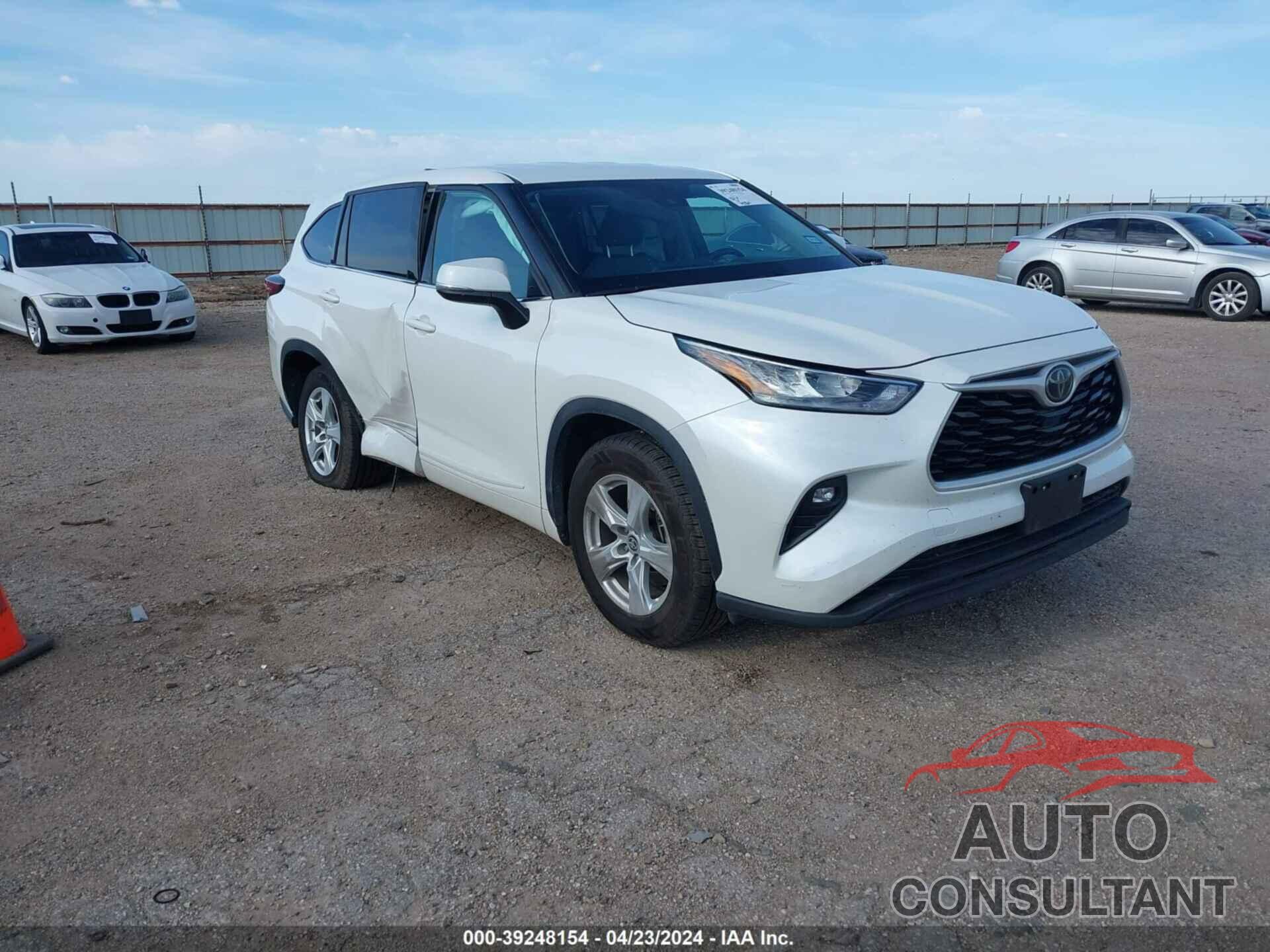 TOYOTA HIGHLANDER 2020 - 5TDZZRAH6LS021409