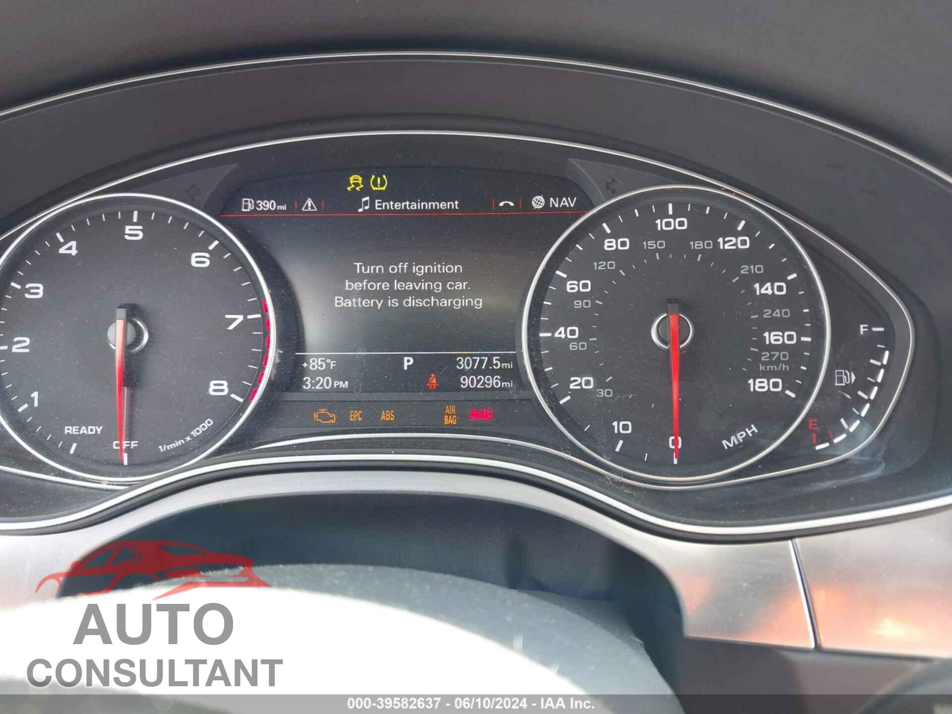 AUDI A6 2016 - WAUGFAFC6GN011597