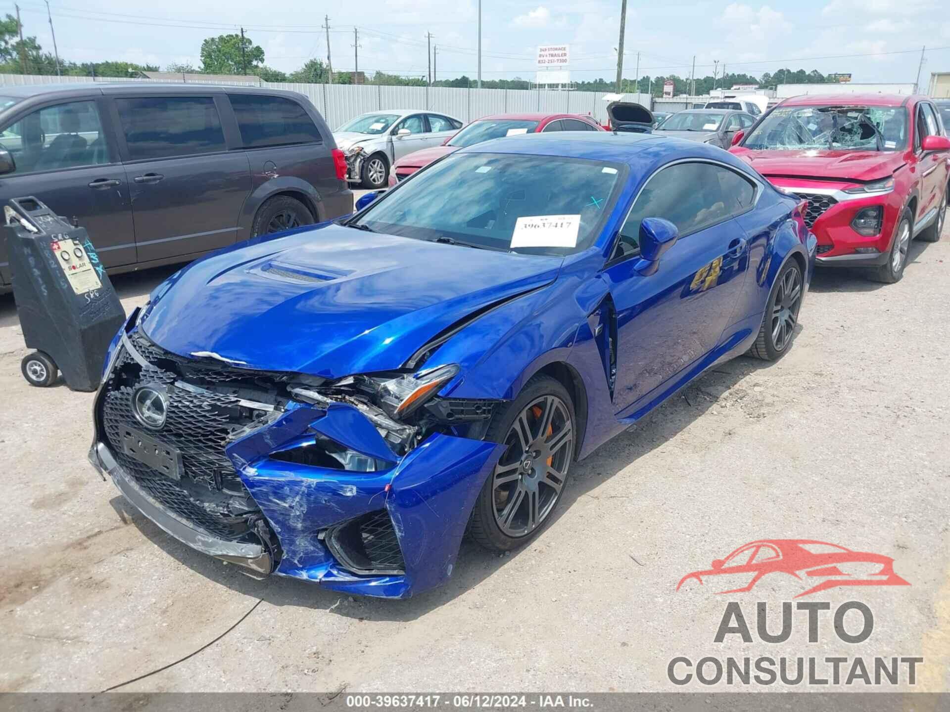 LEXUS RC F 2017 - JTHHP5BC8H5006550