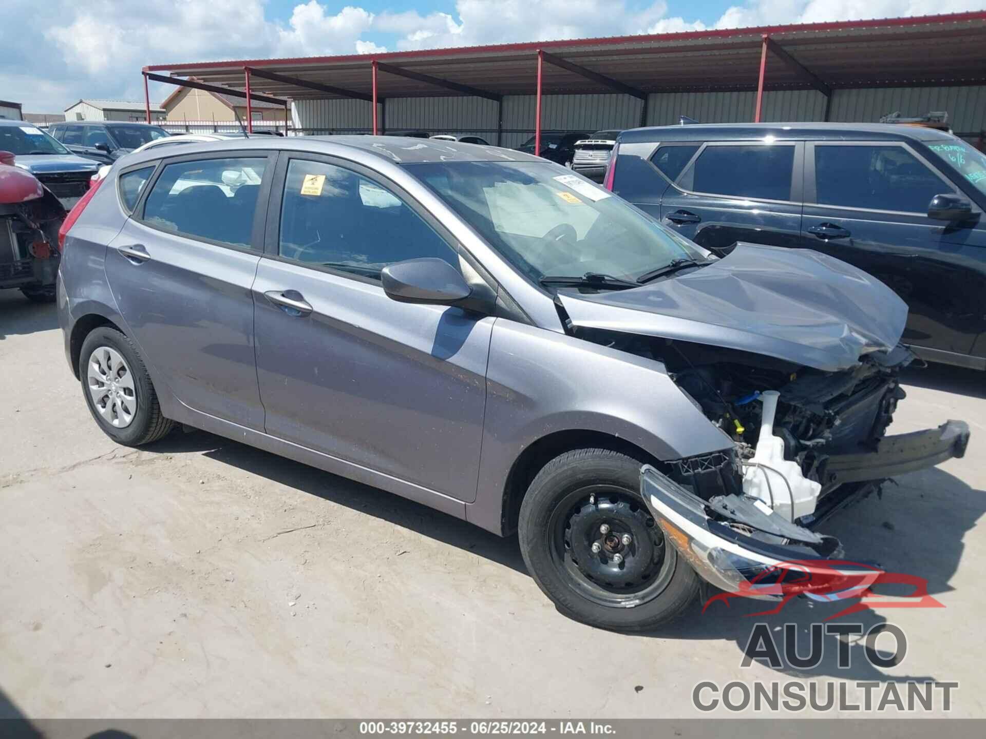 HYUNDAI ACCENT 2016 - KMHCT5AEXGU286112