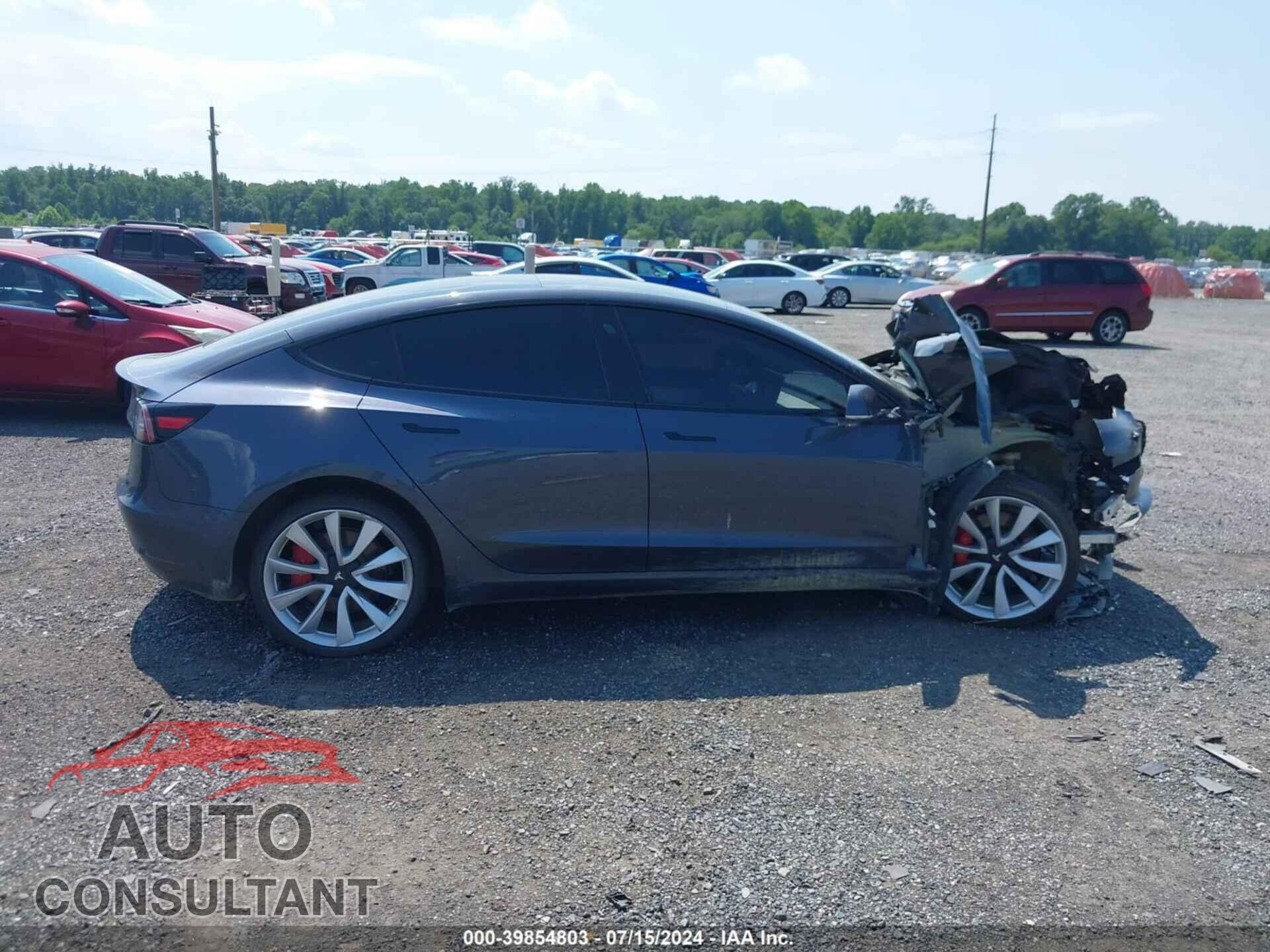 TESLA MODEL 3 2019 - 5YJ3E1EB9KF393676