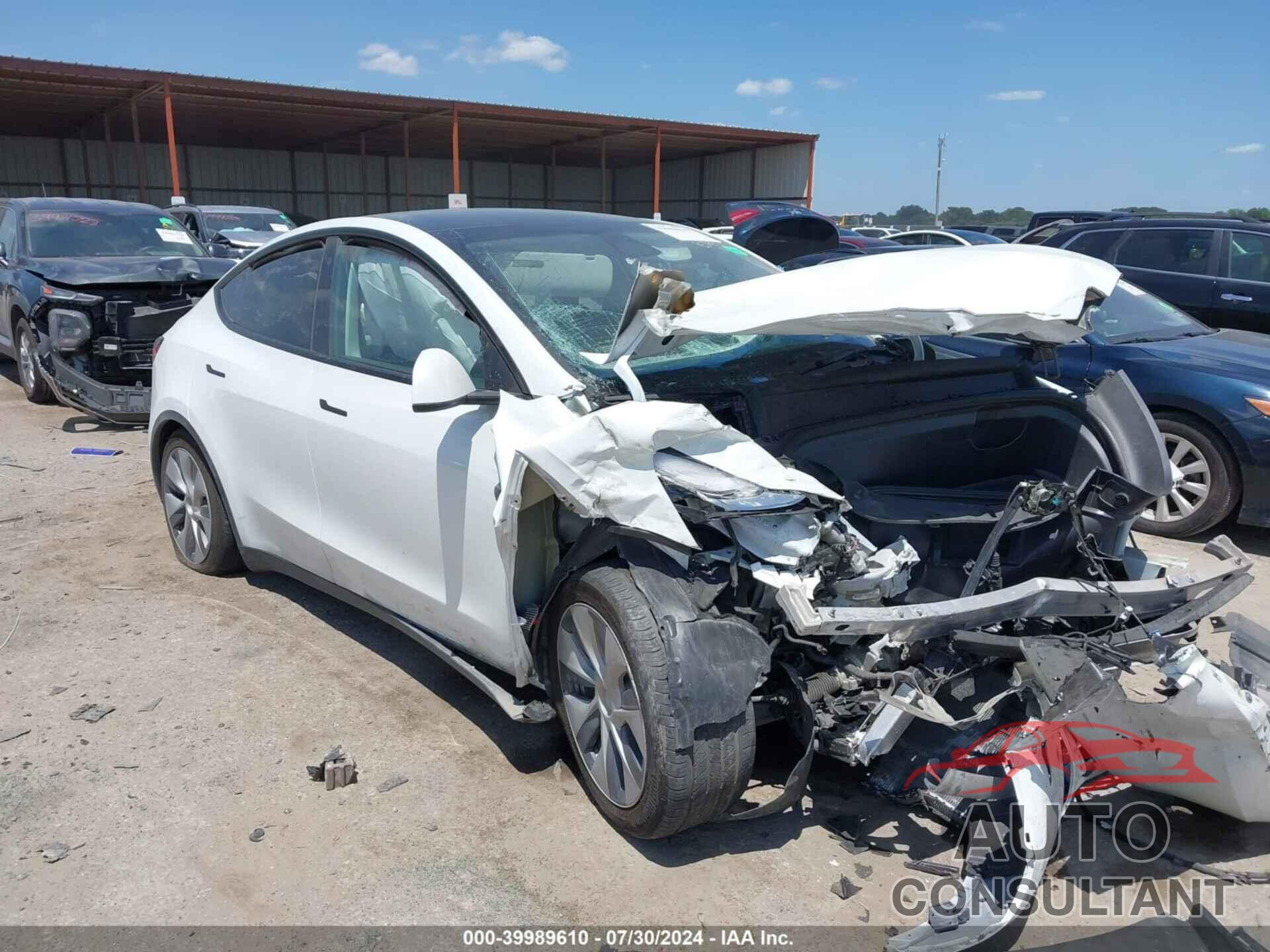 TESLA MODEL Y 2022 - 7SAYGDEEXNA009906