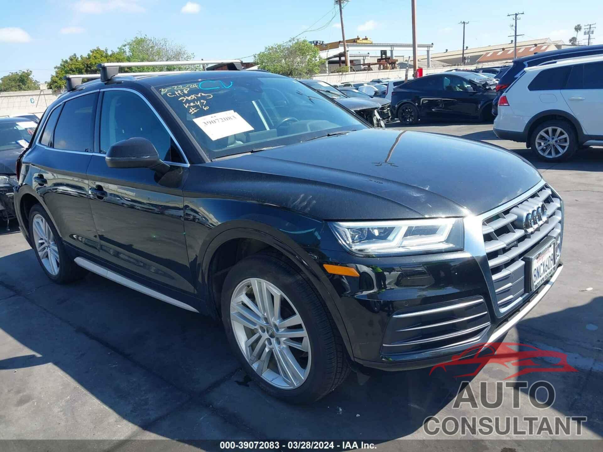 AUDI Q5 2019 - WA1BNAFY8K2101916