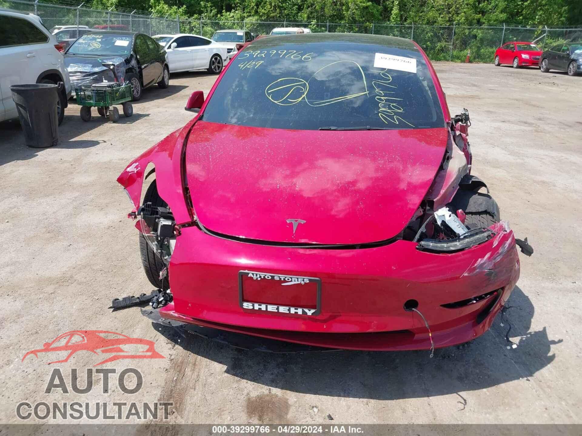 TESLA MODEL 3 2022 - 5YJ3E1EA9NF185860
