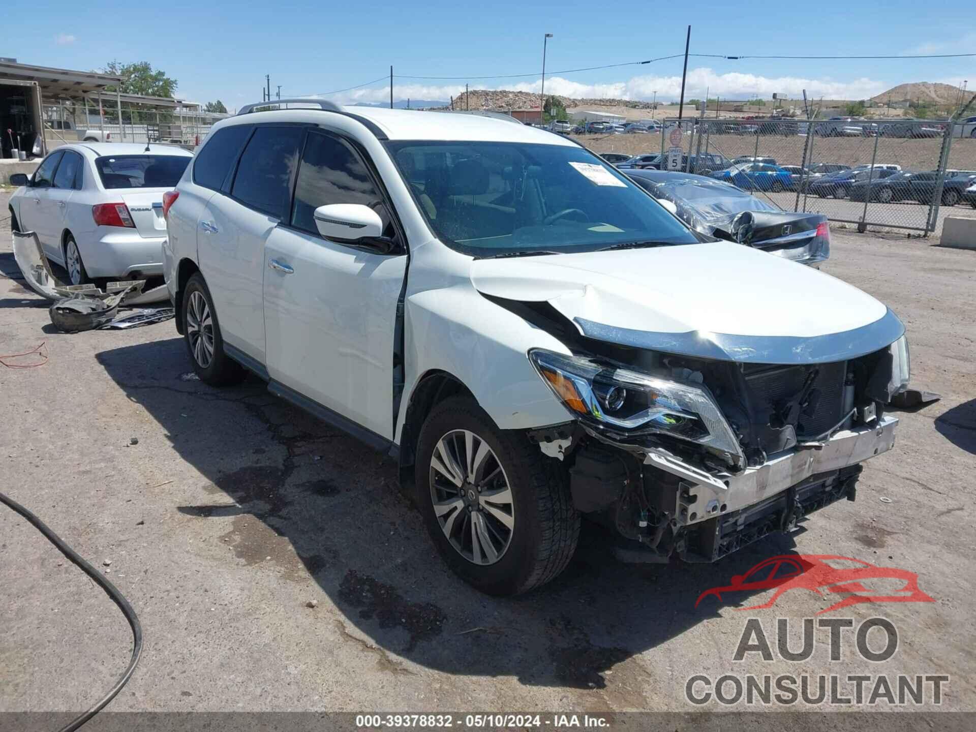 NISSAN PATHFINDER 2017 - 5N1DR2MN5HC672313