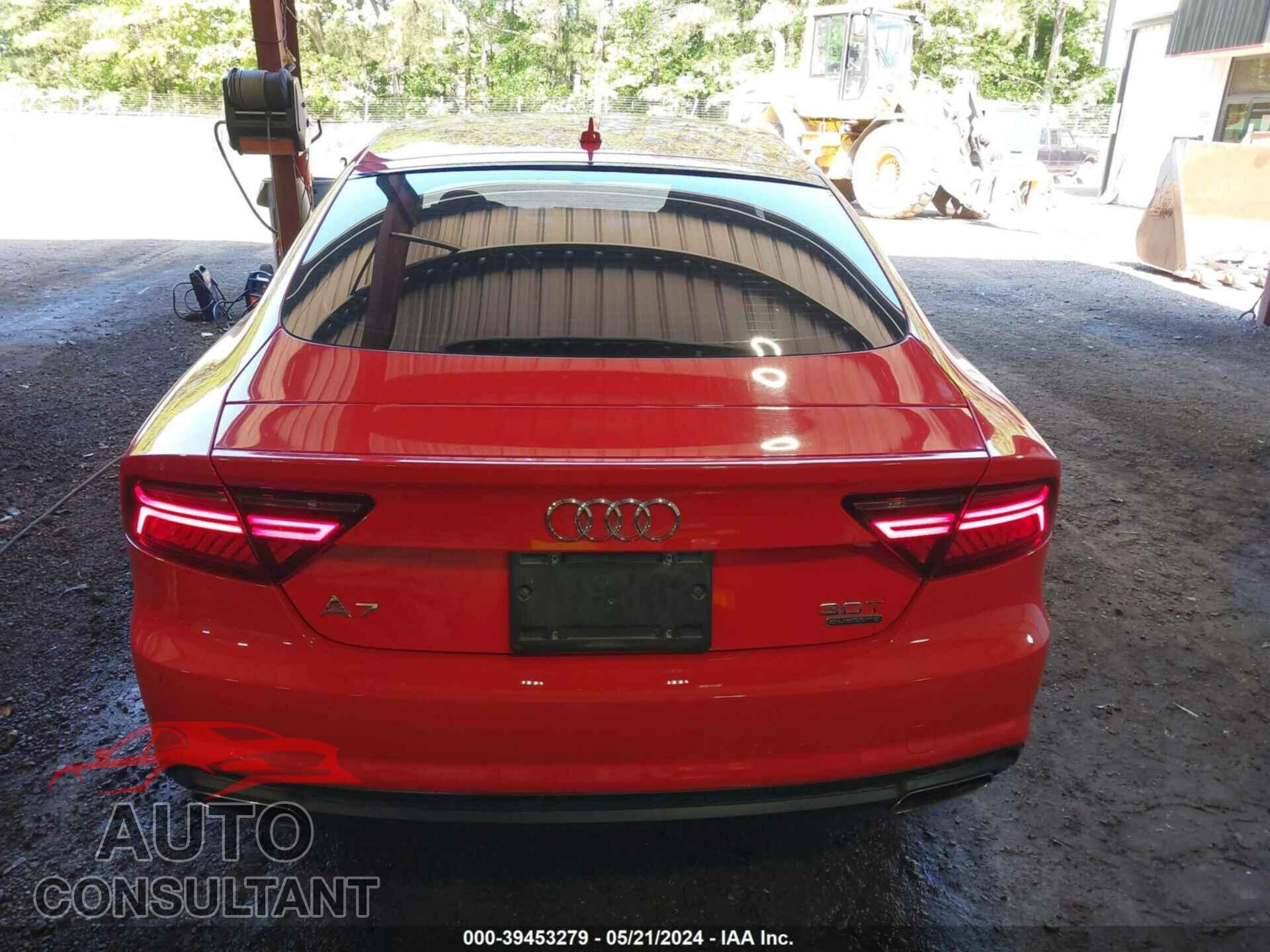 AUDI A7 2017 - WAUW3AFC8HN052979