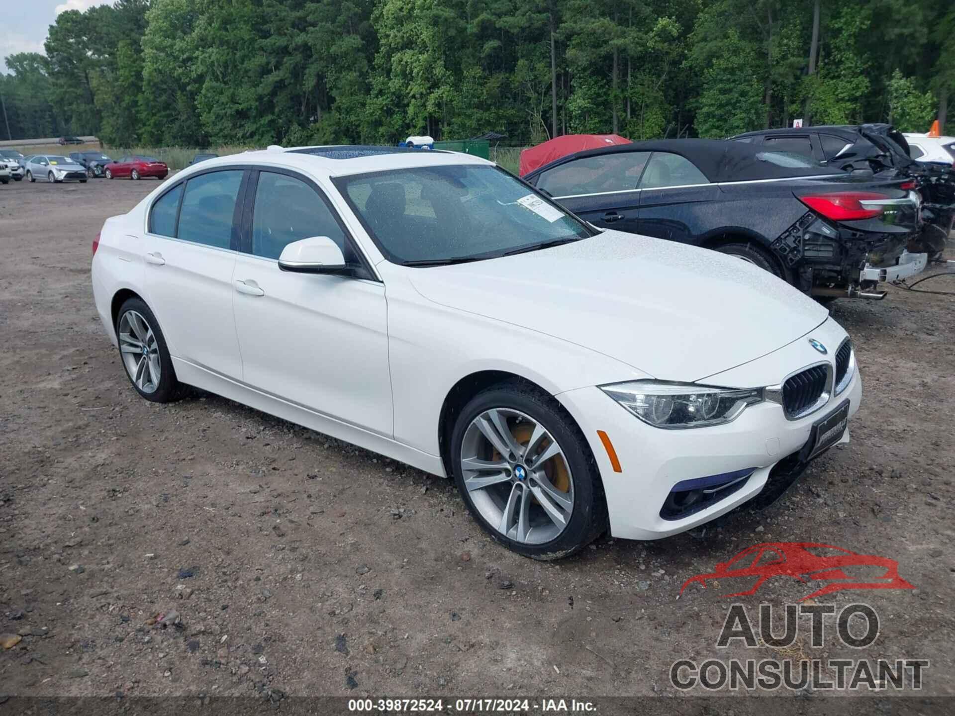 BMW 330I 2018 - WBA8D9G56JNU71181