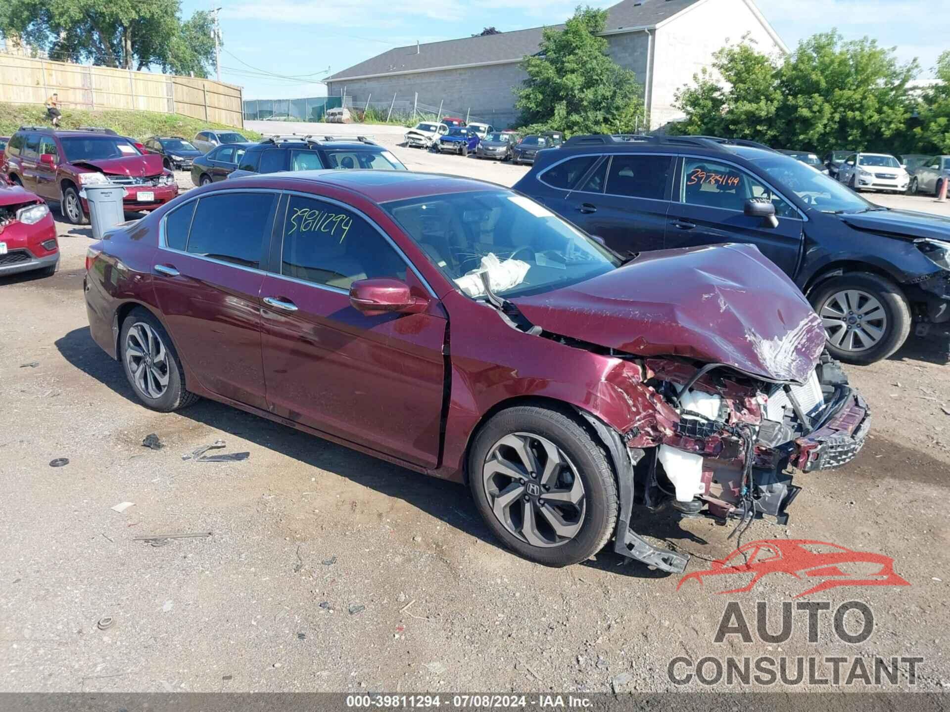 HONDA ACCORD 2017 - 1HGCR2F83HA141857