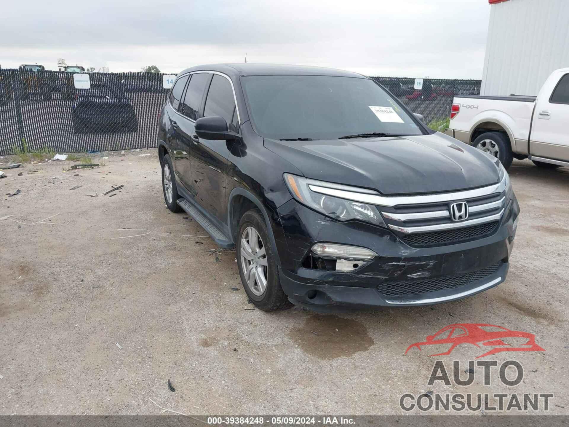 HONDA PILOT 2018 - 5FNYF5H13JB032715