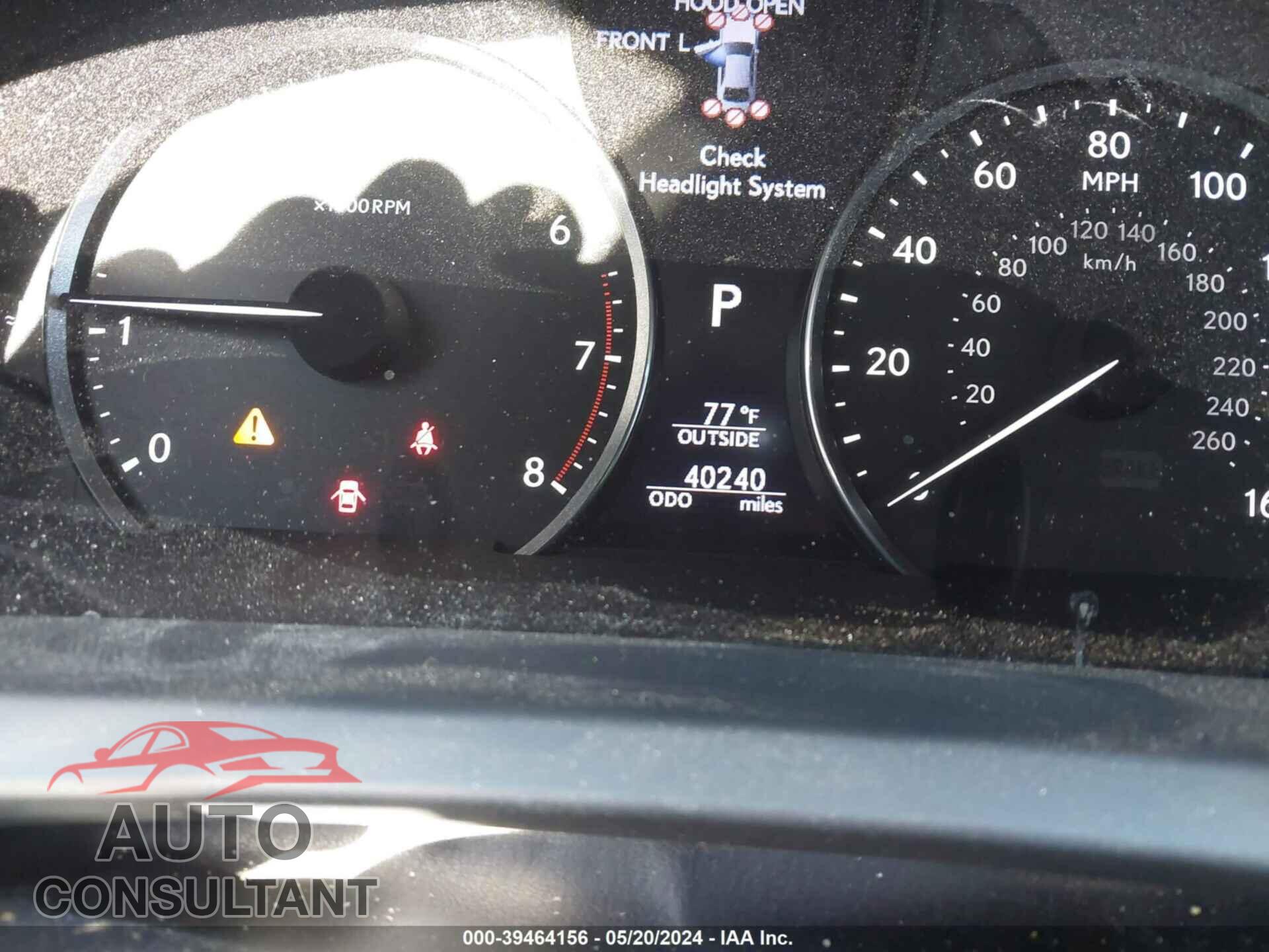 LEXUS LS 460 2017 - JTHBL5EF2H5146908
