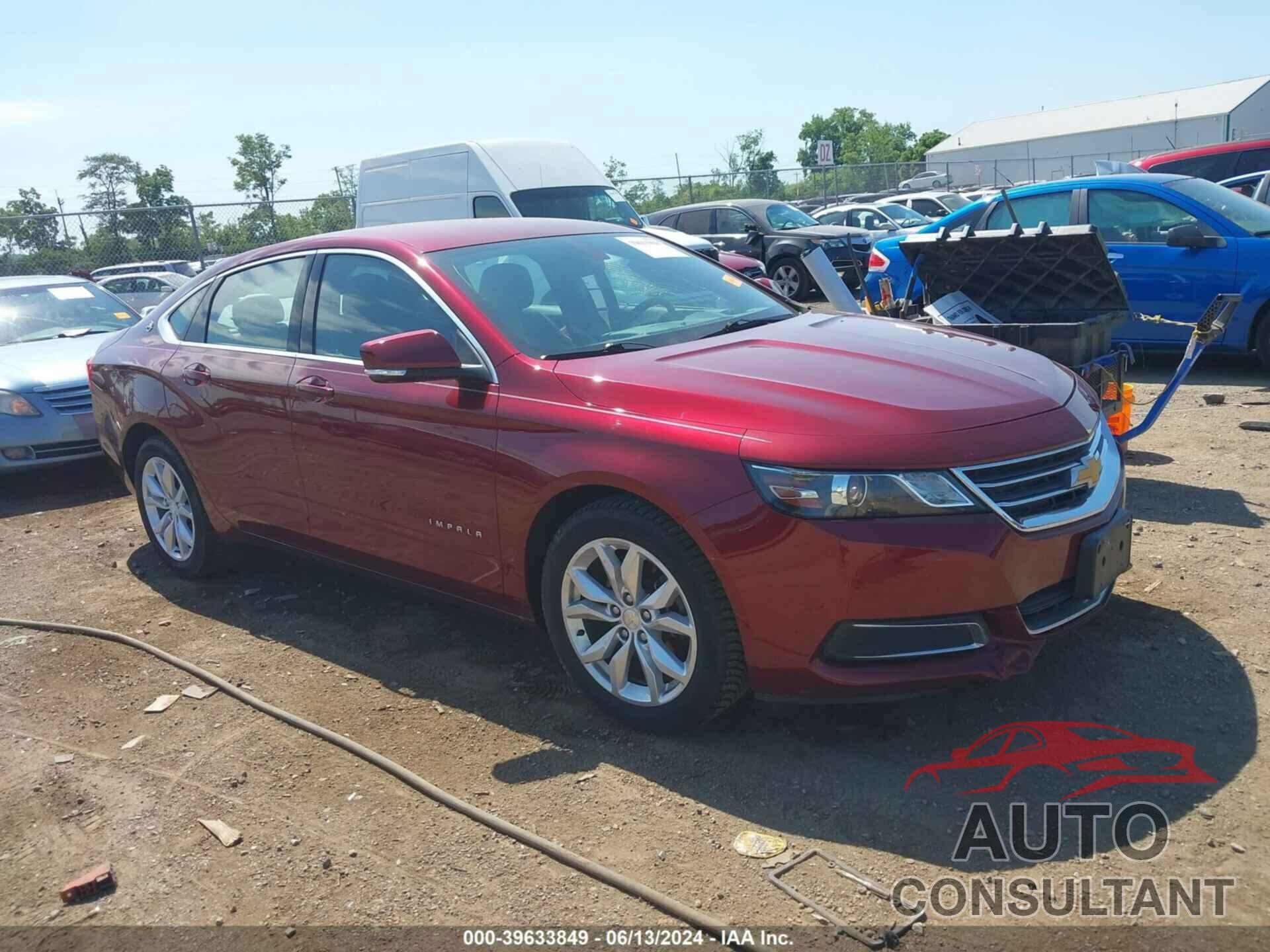 CHEVROLET IMPALA 2016 - 2G1105SA0G9207505