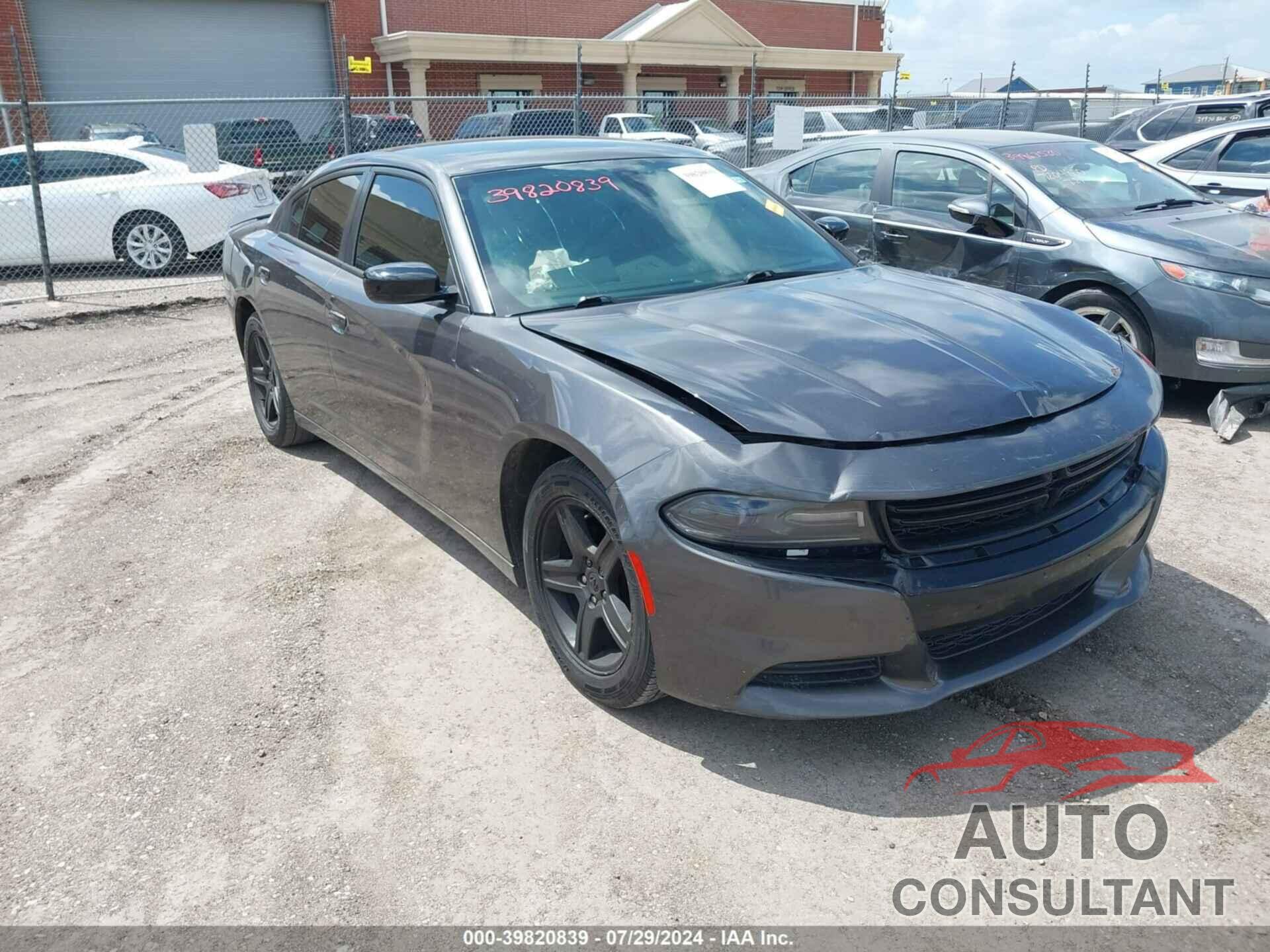 DODGE CHARGER 2018 - 2C3CDXBG2JH188428