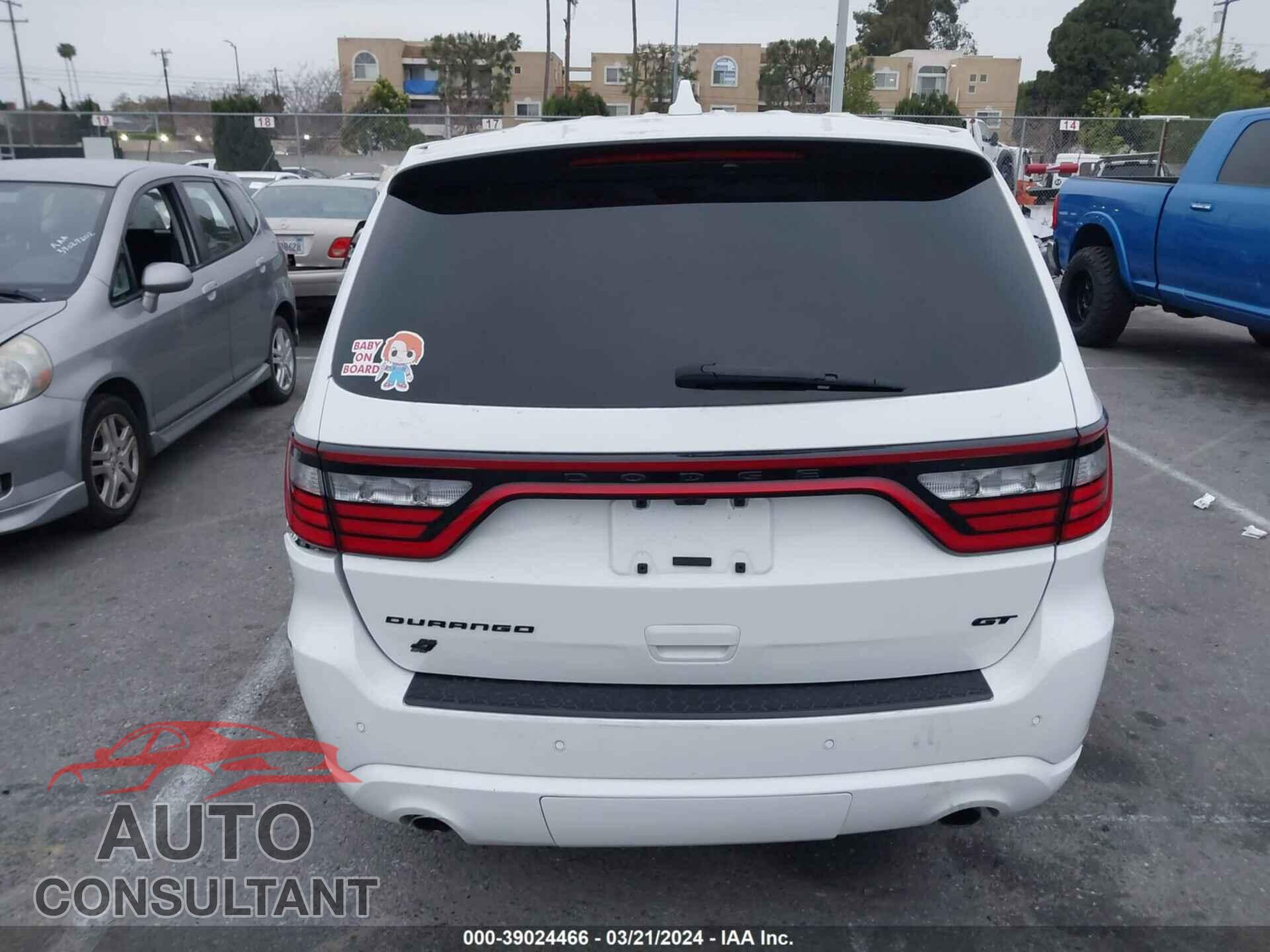 DODGE DURANGO 2021 - 1C4RDHDG4MC758901