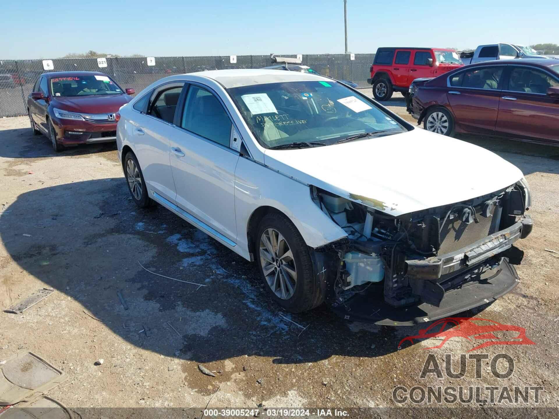 HYUNDAI SONATA 2016 - 5NPE34AF0GH264484