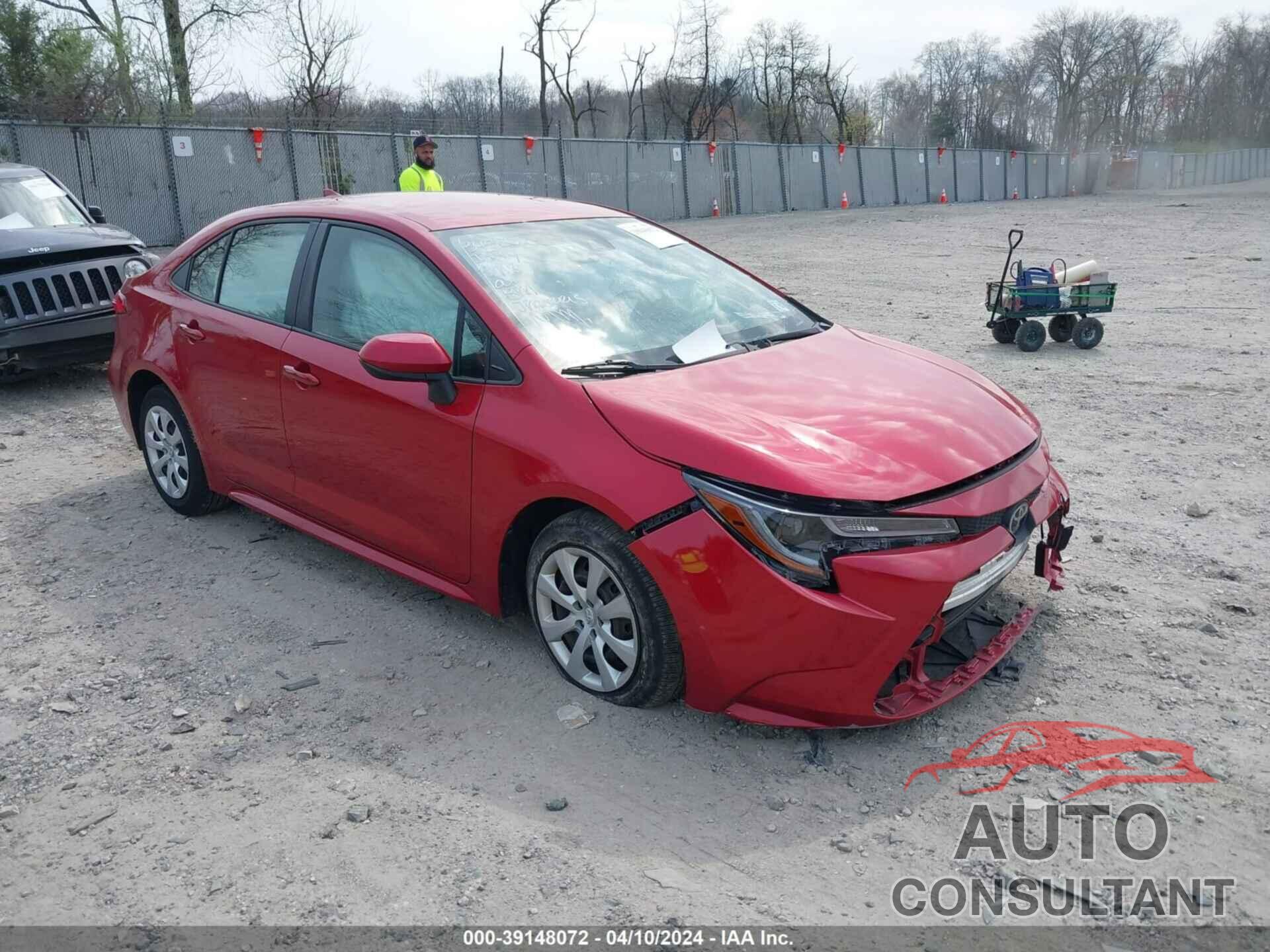 TOYOTA COROLLA 2020 - JTDEPRAE1LJ020238