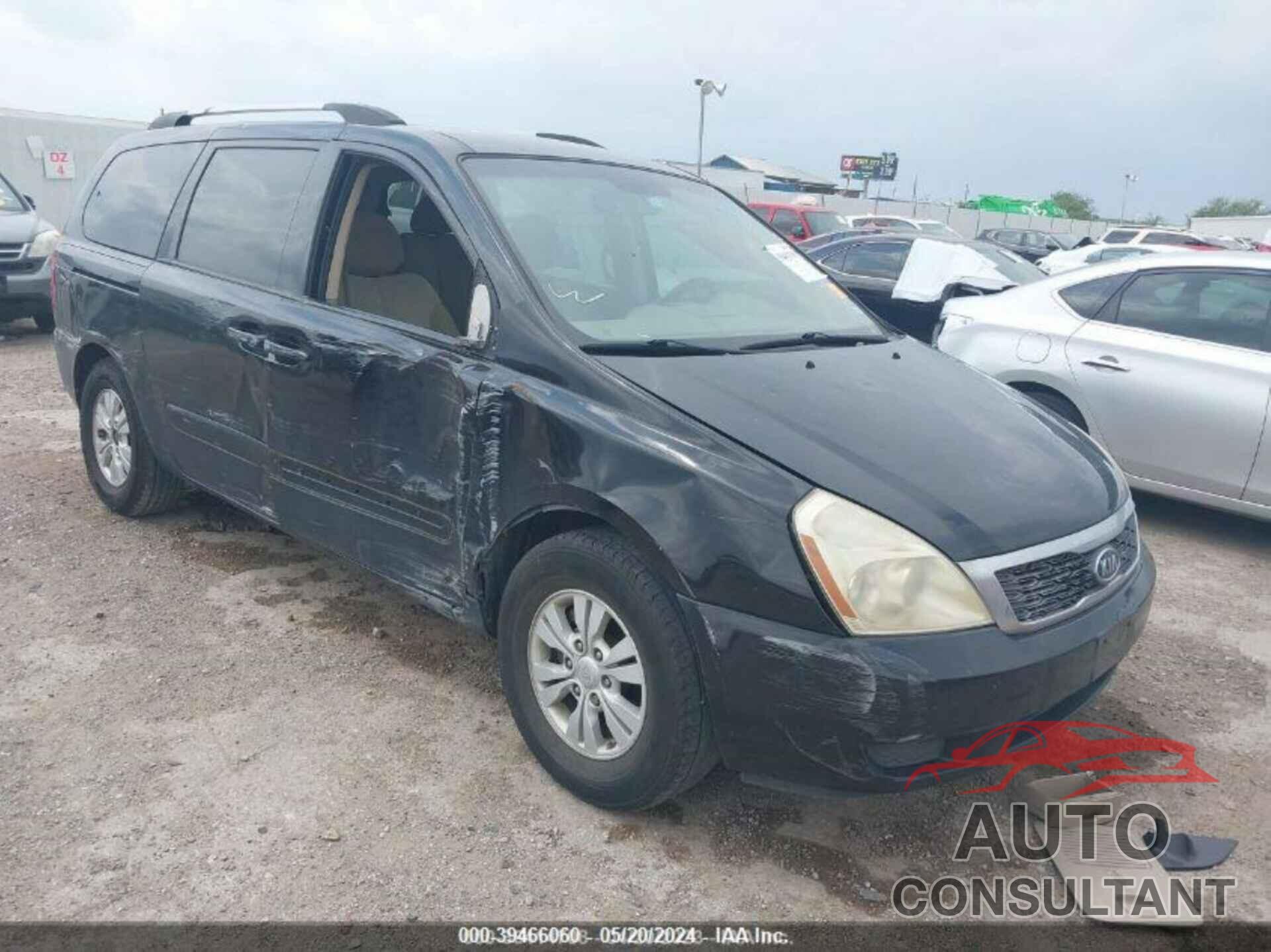 KIA SEDONA 2012 - KNDMG4C76C6455708