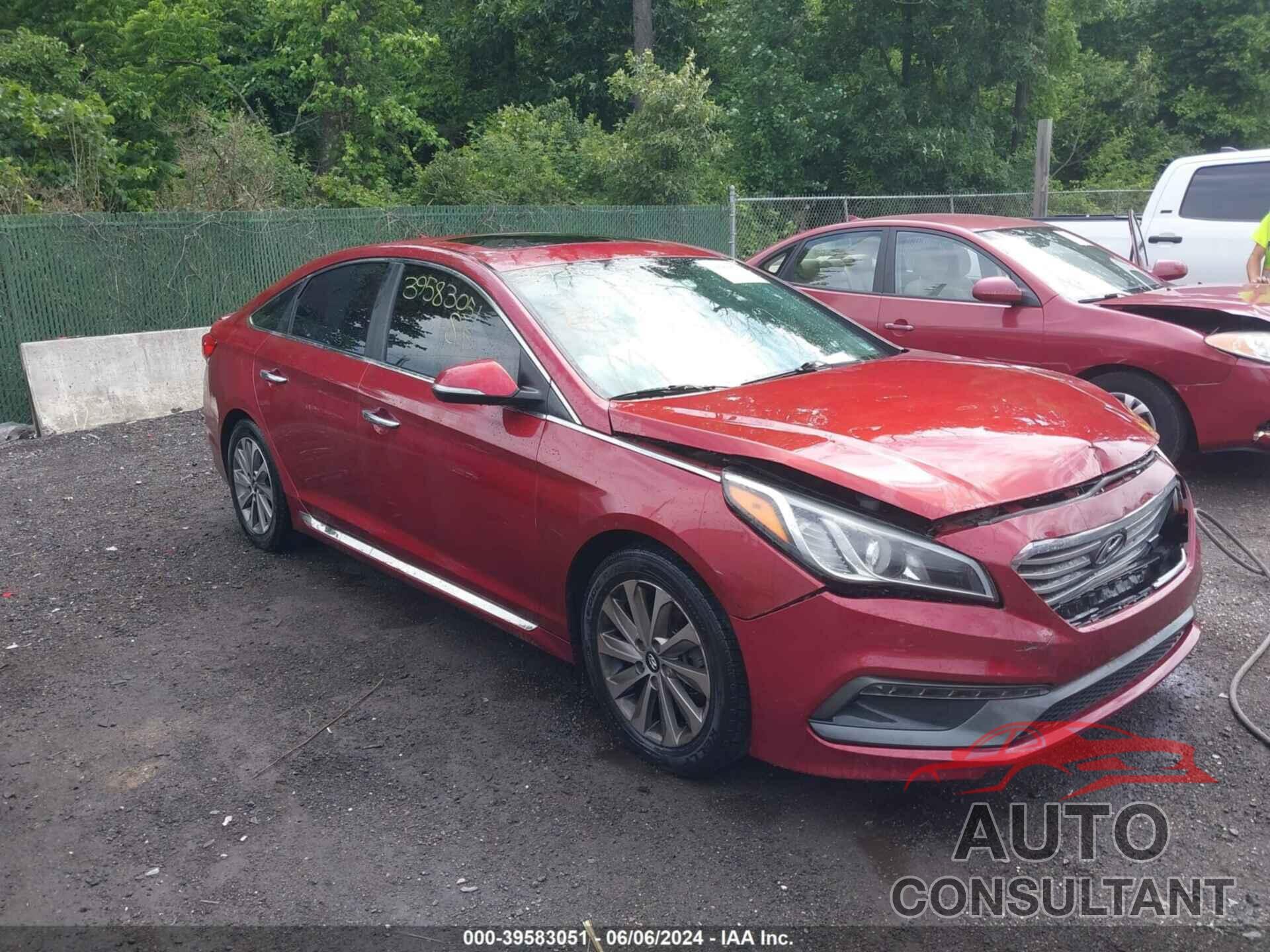 HYUNDAI SONATA 2016 - 5NPE34AF8GH412963