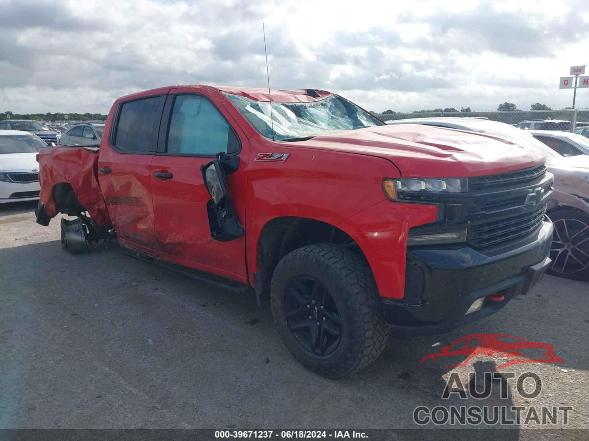 CHEVROLET SILVERADO 1500 2020 - 3GCPYFEDXLG259102