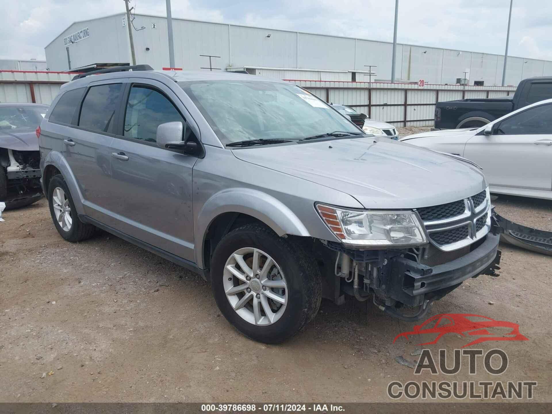 DODGE JOURNEY 2017 - 3C4PDCBG6HT528042