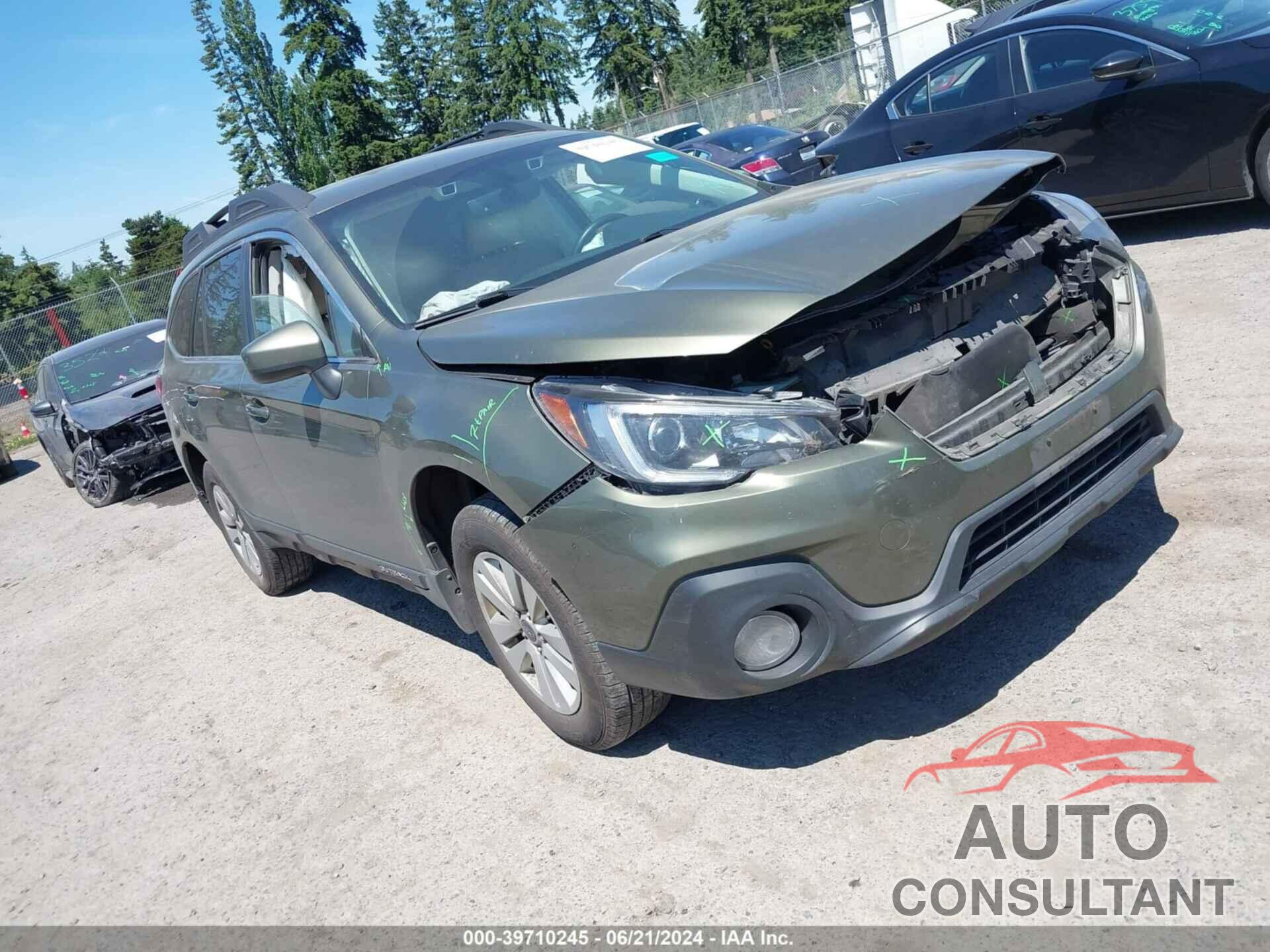 SUBARU OUTBACK 2019 - 4S4BSAFC2K3217363