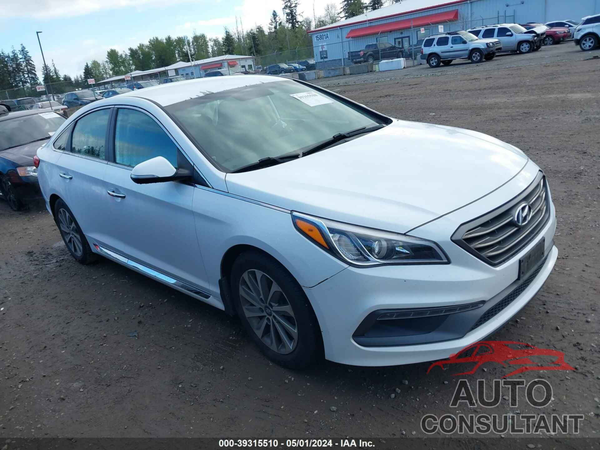 HYUNDAI SONATA 2016 - 5NPE34AF3GH290030