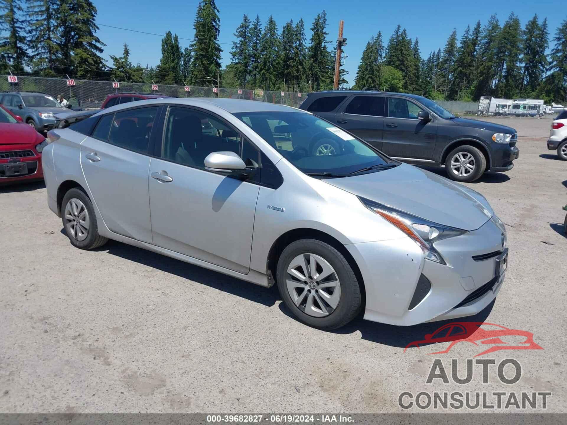 TOYOTA PRIUS 2017 - JTDKARFU3H3041947