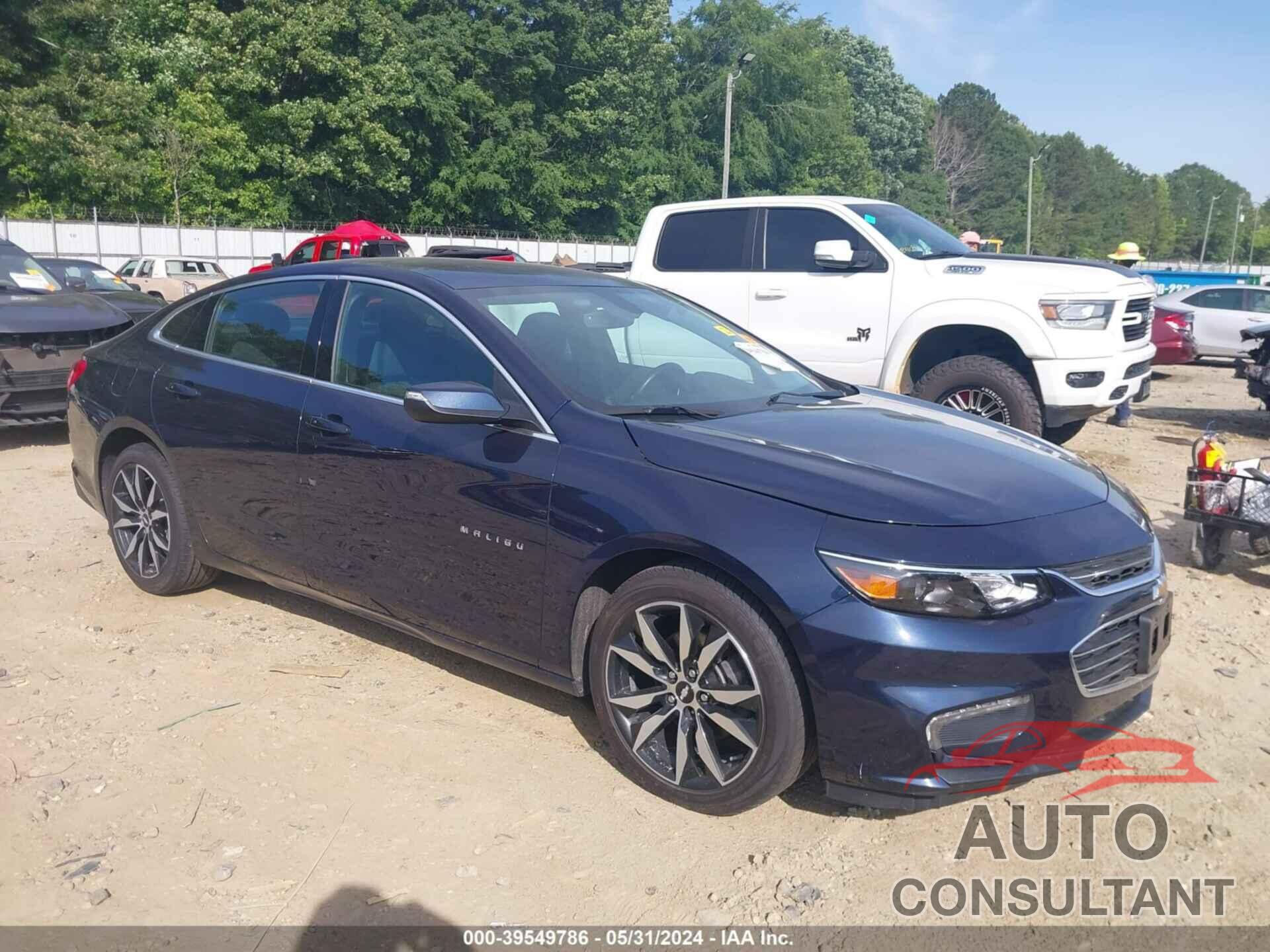 CHEVROLET MALIBU 2017 - 1G1ZE5ST3HF268961