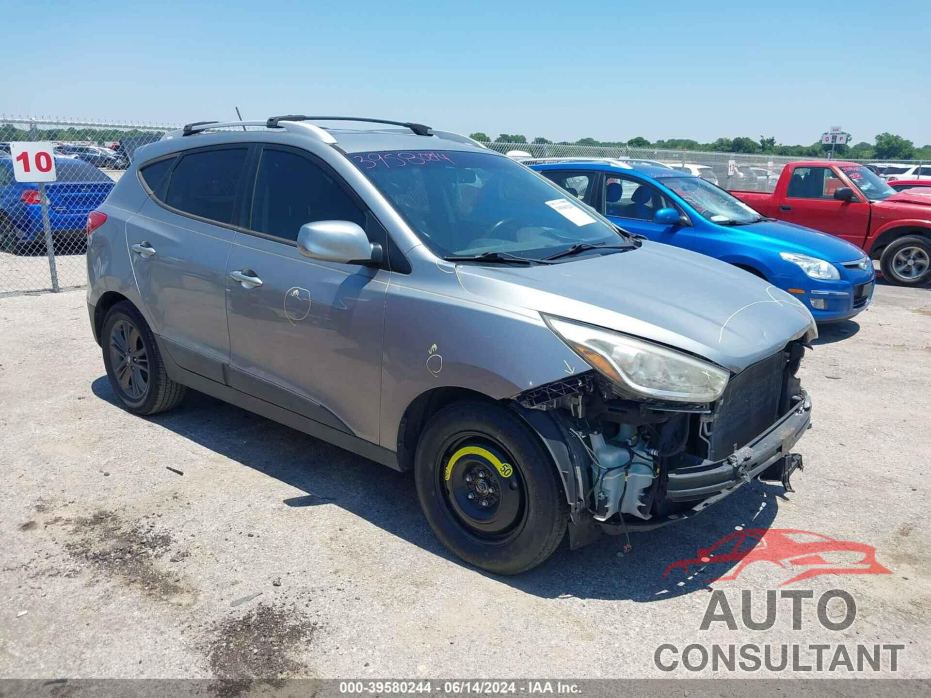 HYUNDAI TUCSON 2014 - KM8JU3AG1EU949459