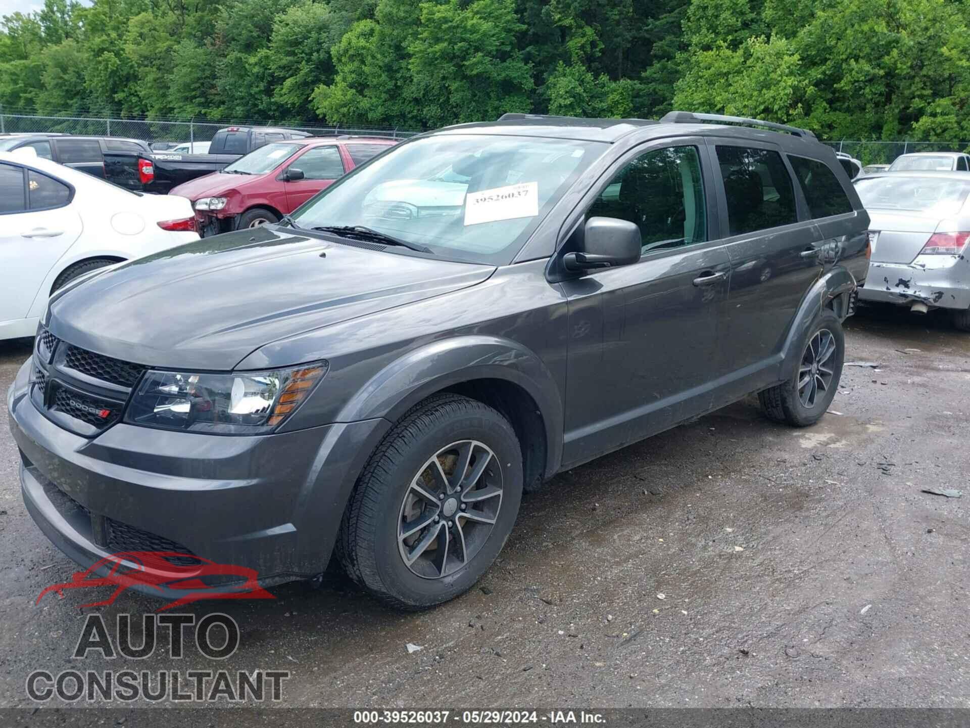 DODGE JOURNEY 2017 - 3C4PDCAB8HT662220