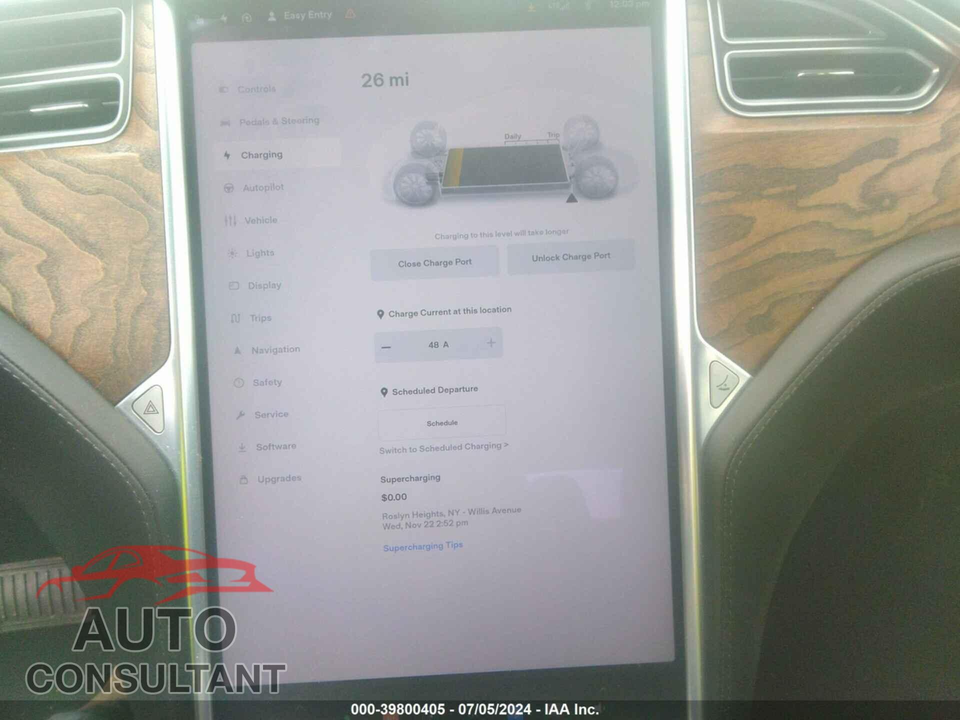 TESLA MODEL S 2017 - 5YJSA1E21HF186599