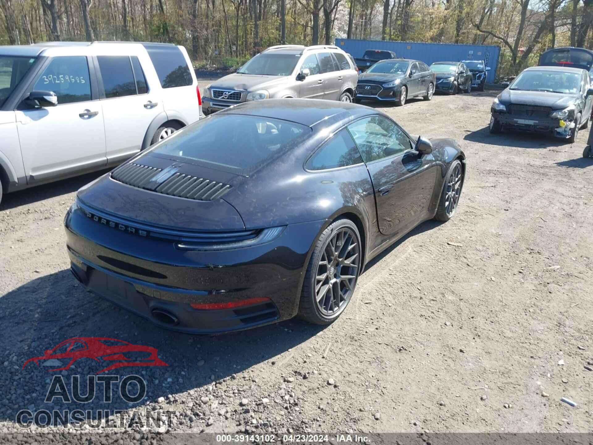 PORSCHE 911 2023 - WP0AA2A94PS206057