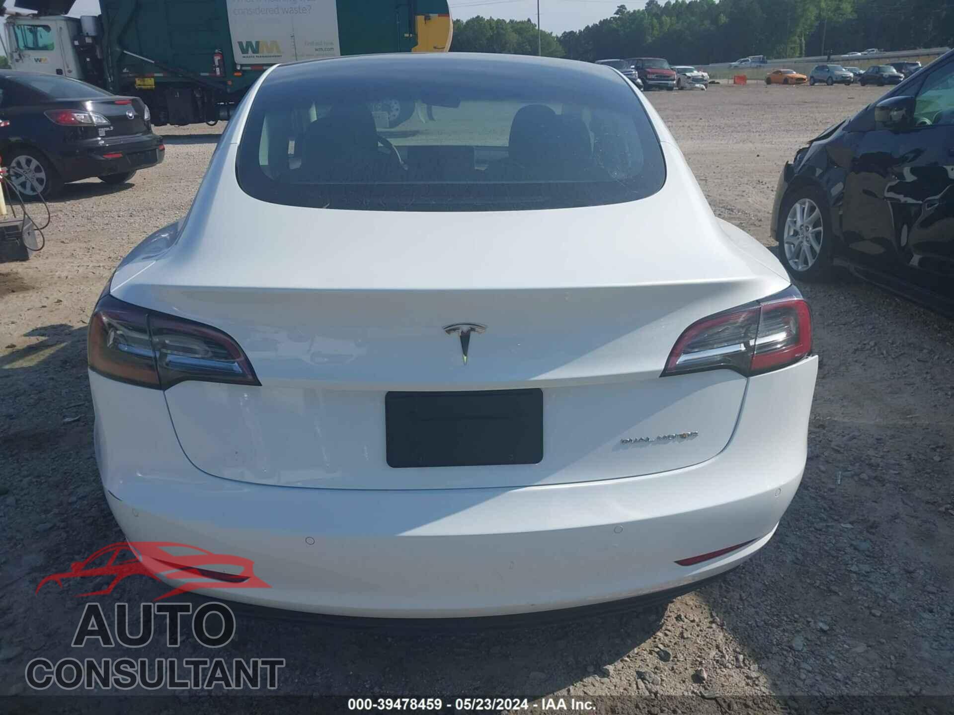 TESLA MODEL 3 2022 - 5YJ3E1EB3NF190965