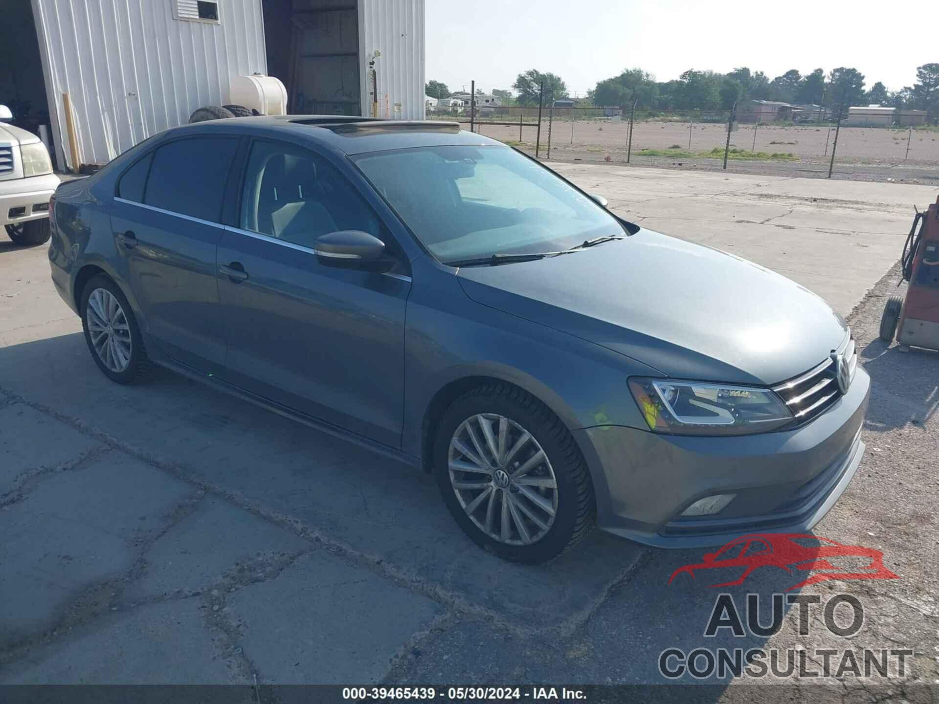 VOLKSWAGEN JETTA 2016 - 3VWL17AJ3GM386945