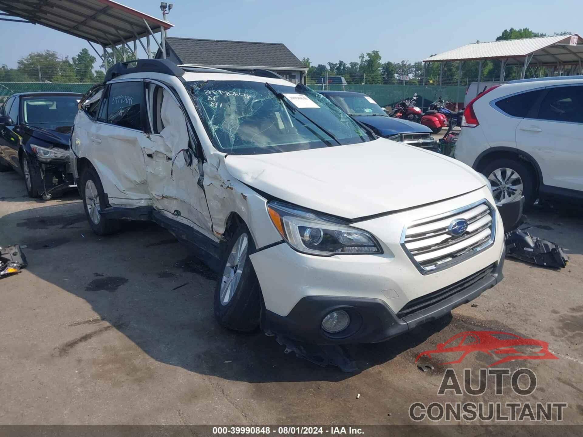 SUBARU OUTBACK 2017 - 4S4BSAHC4H3332892
