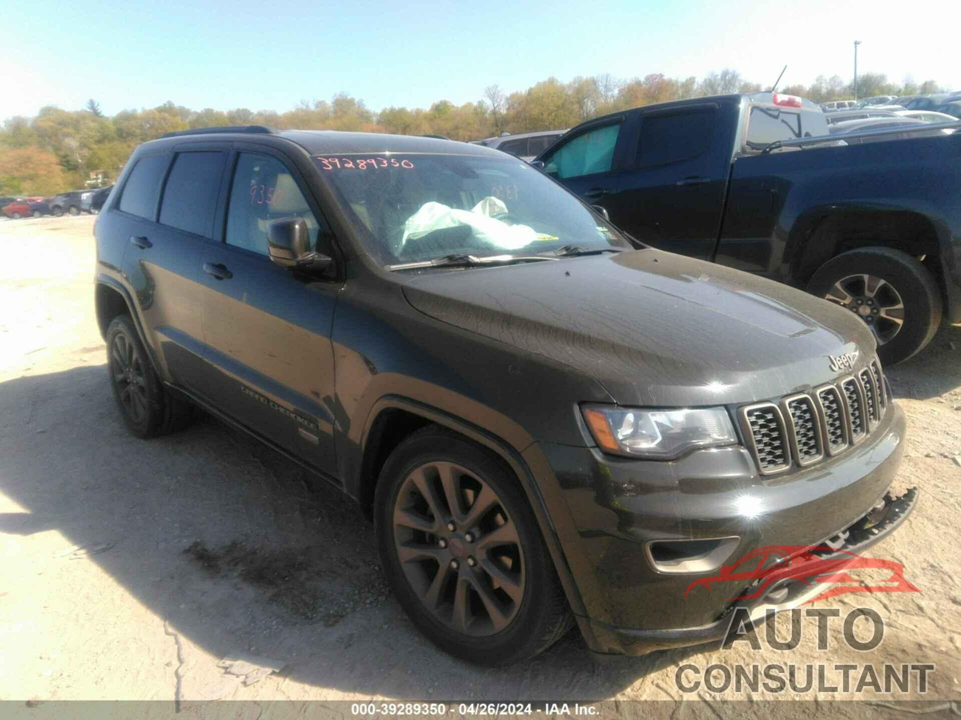 JEEP GRAND CHEROKEE 2016 - 1C4RJFBGXGC491686