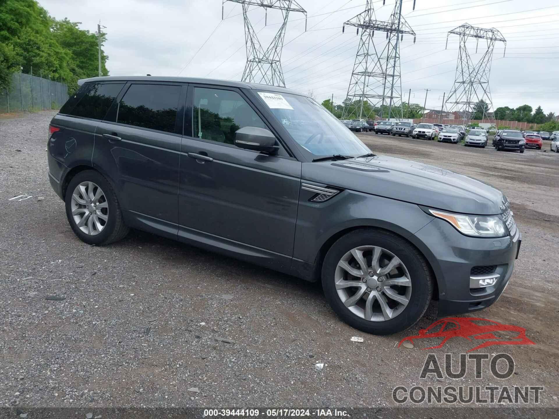 LAND ROVER RANGE ROVER SPORT 2016 - SALWR2VFXGA558265