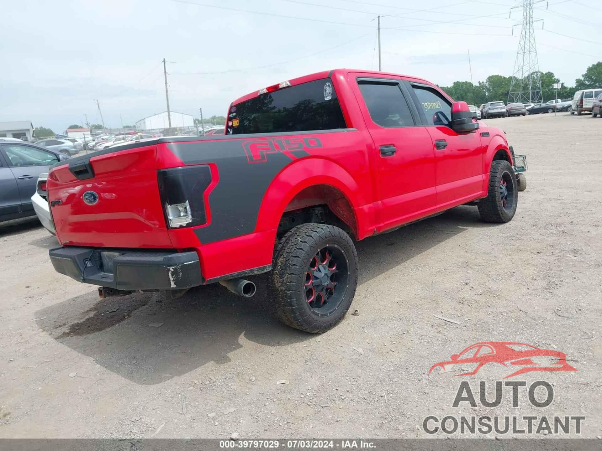 FORD F-150 2017 - 1FTEW1E82HKD26682