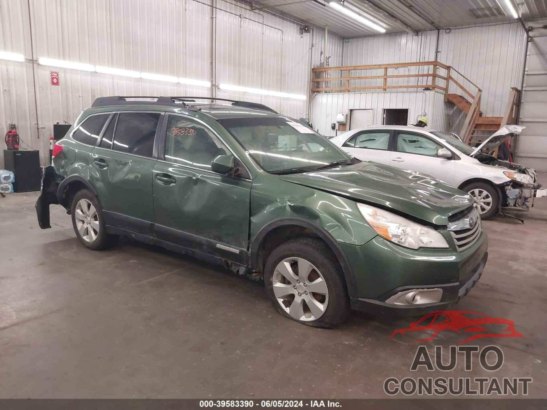 SUBARU OUTBACK 2012 - 4S4BRCGC8C3294858