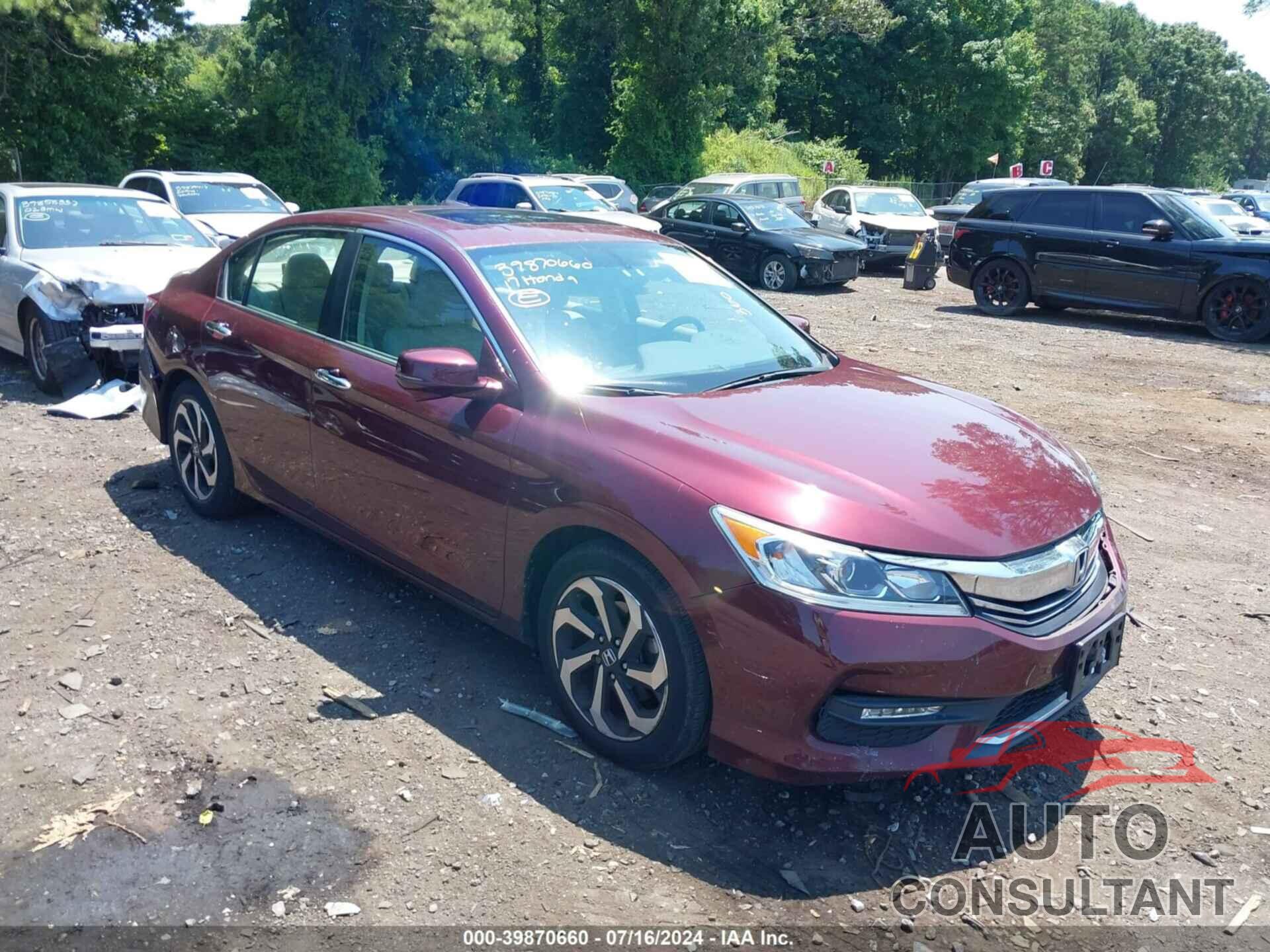 HONDA ACCORD 2017 - 1HGCR2F89HA271447