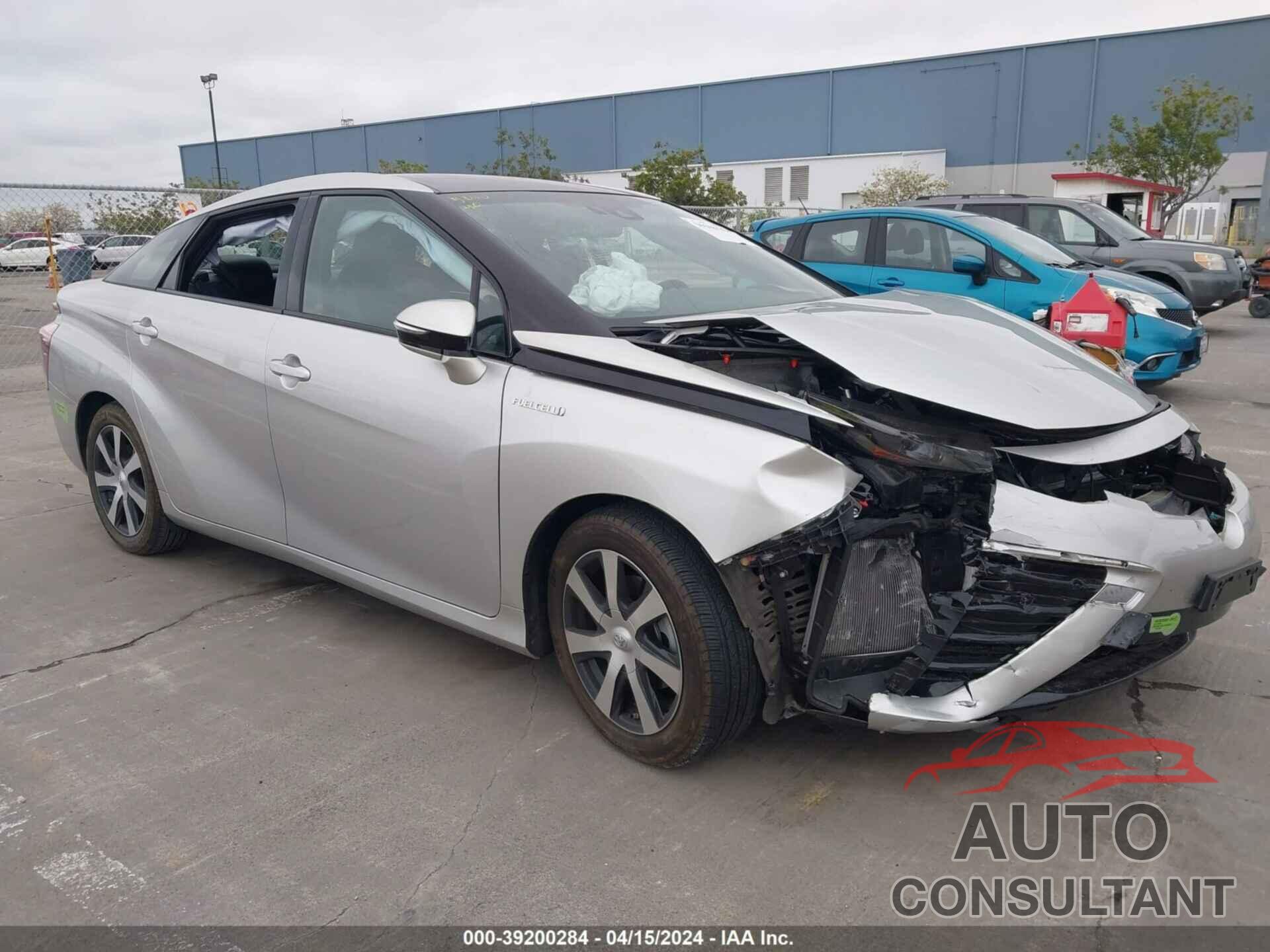 TOYOTA MIRAI 2019 - JTDBVRBD2KA007088