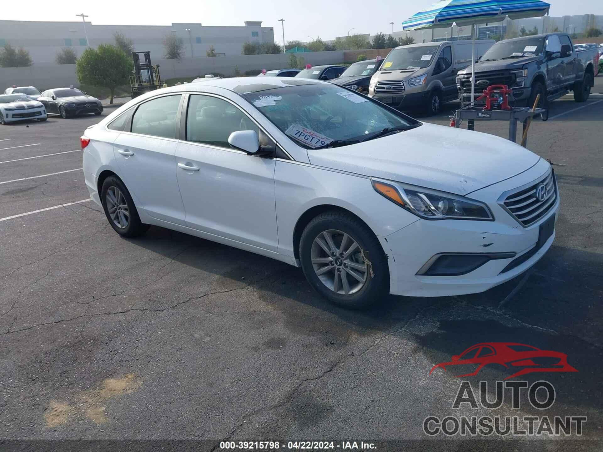 HYUNDAI SONATA 2016 - 5NPE24AF5GH260627