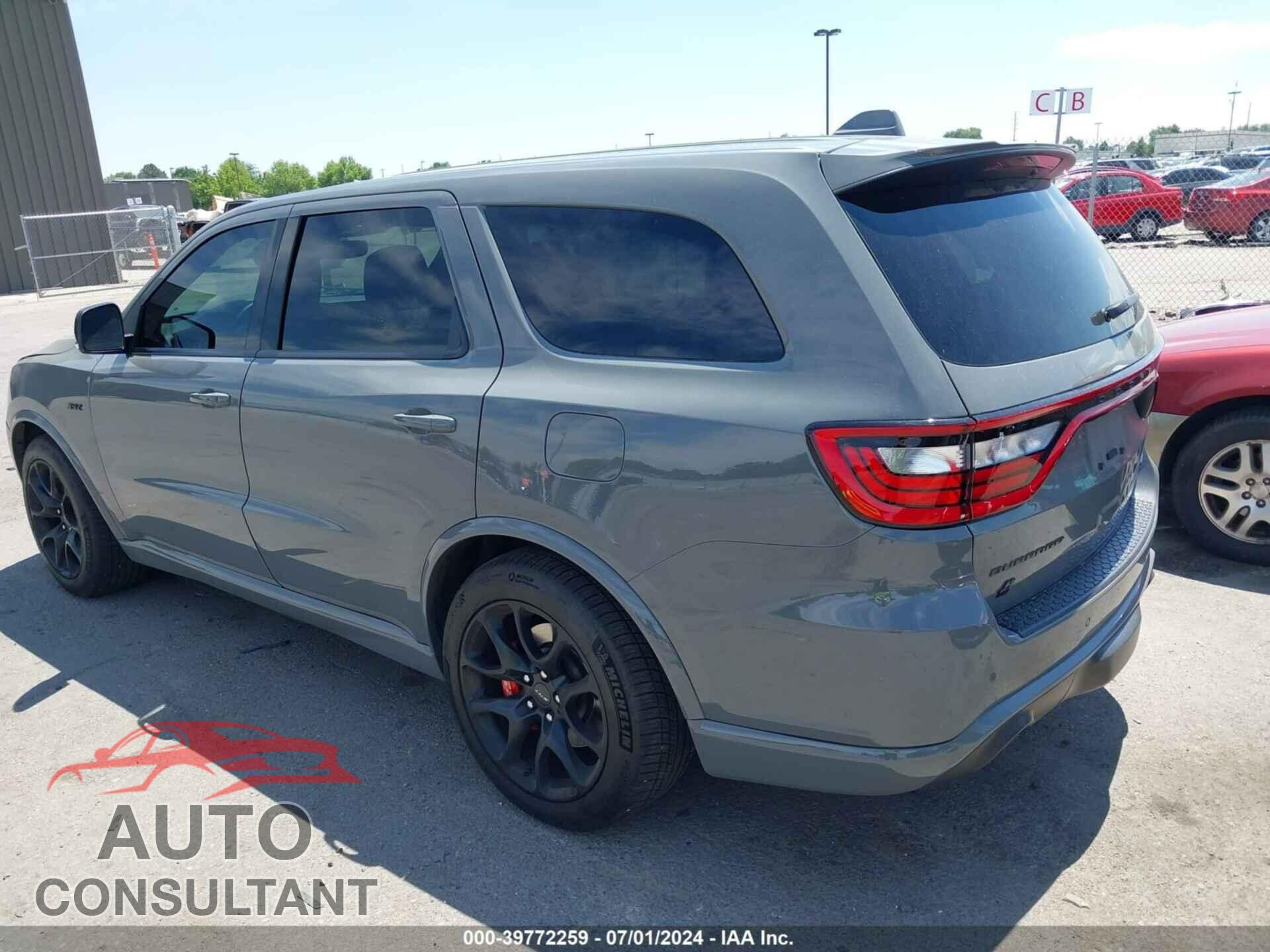 DODGE DURANGO 2021 - 1C4SDJGJ8MC845457