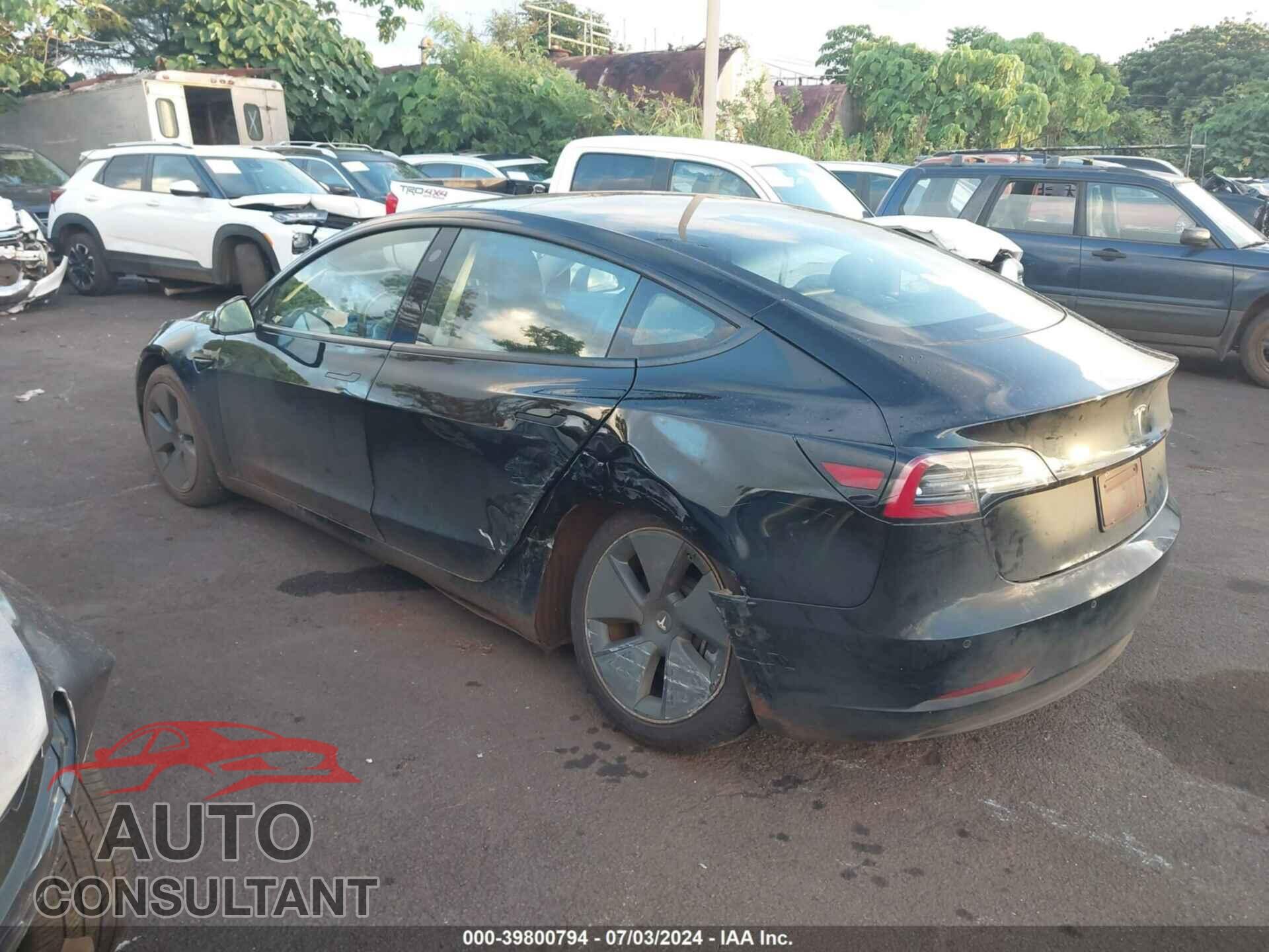 TESLA MODEL 3 2021 - 5YJ3E1EA3MF851366
