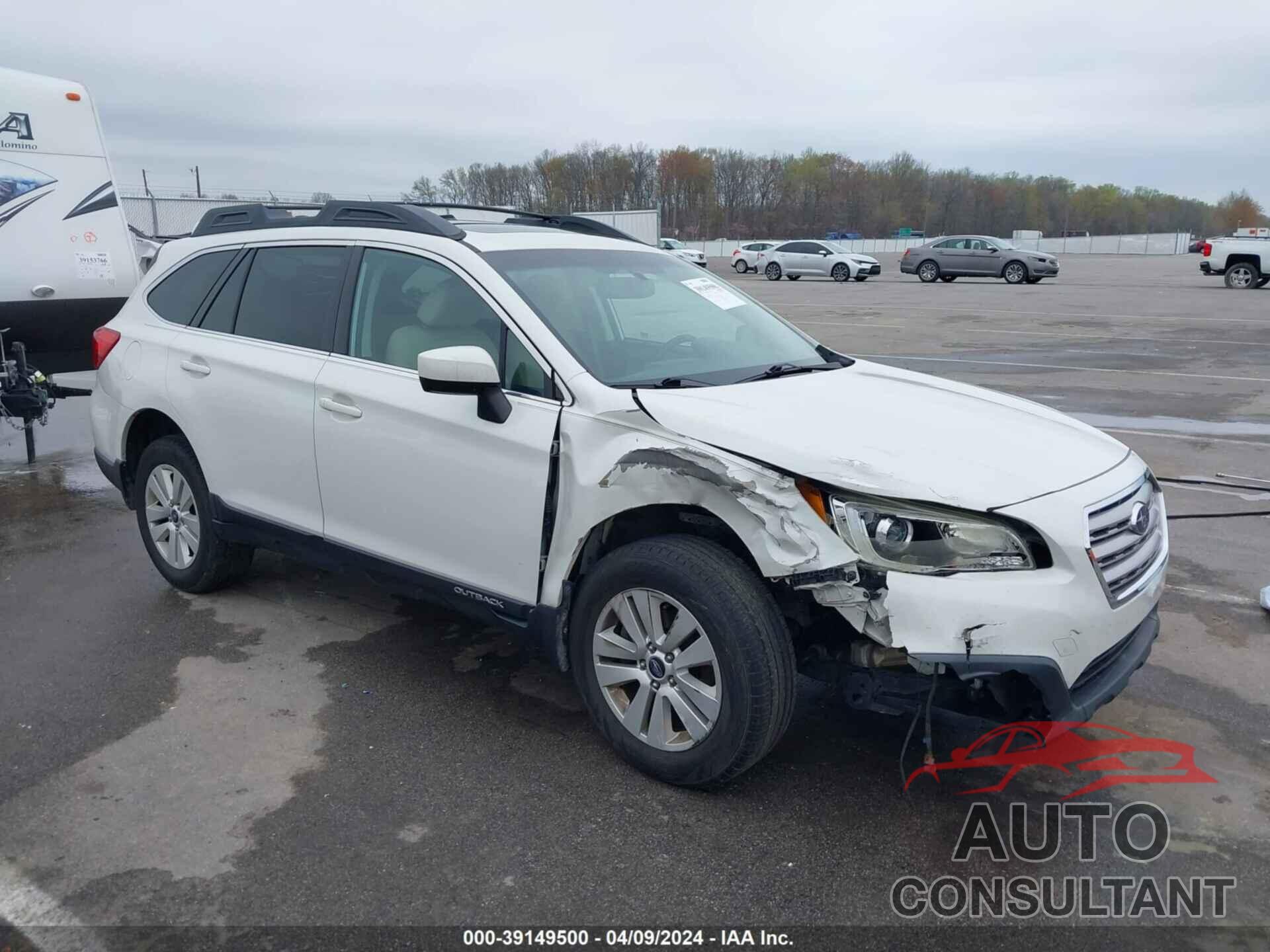 SUBARU OUTBACK 2016 - 4S4BSBDC5G3290758