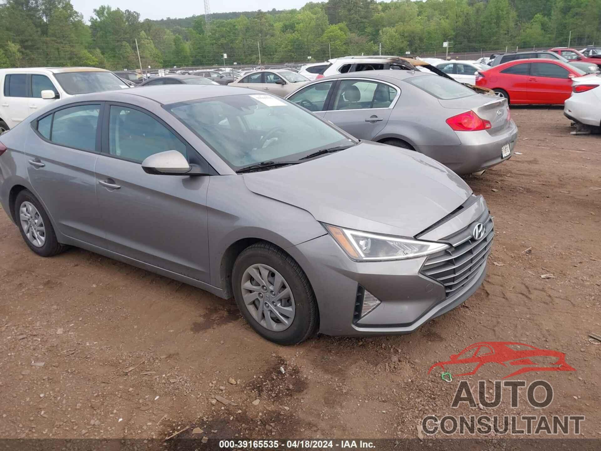 HYUNDAI ELANTRA 2020 - KMHD74LF5LU105551