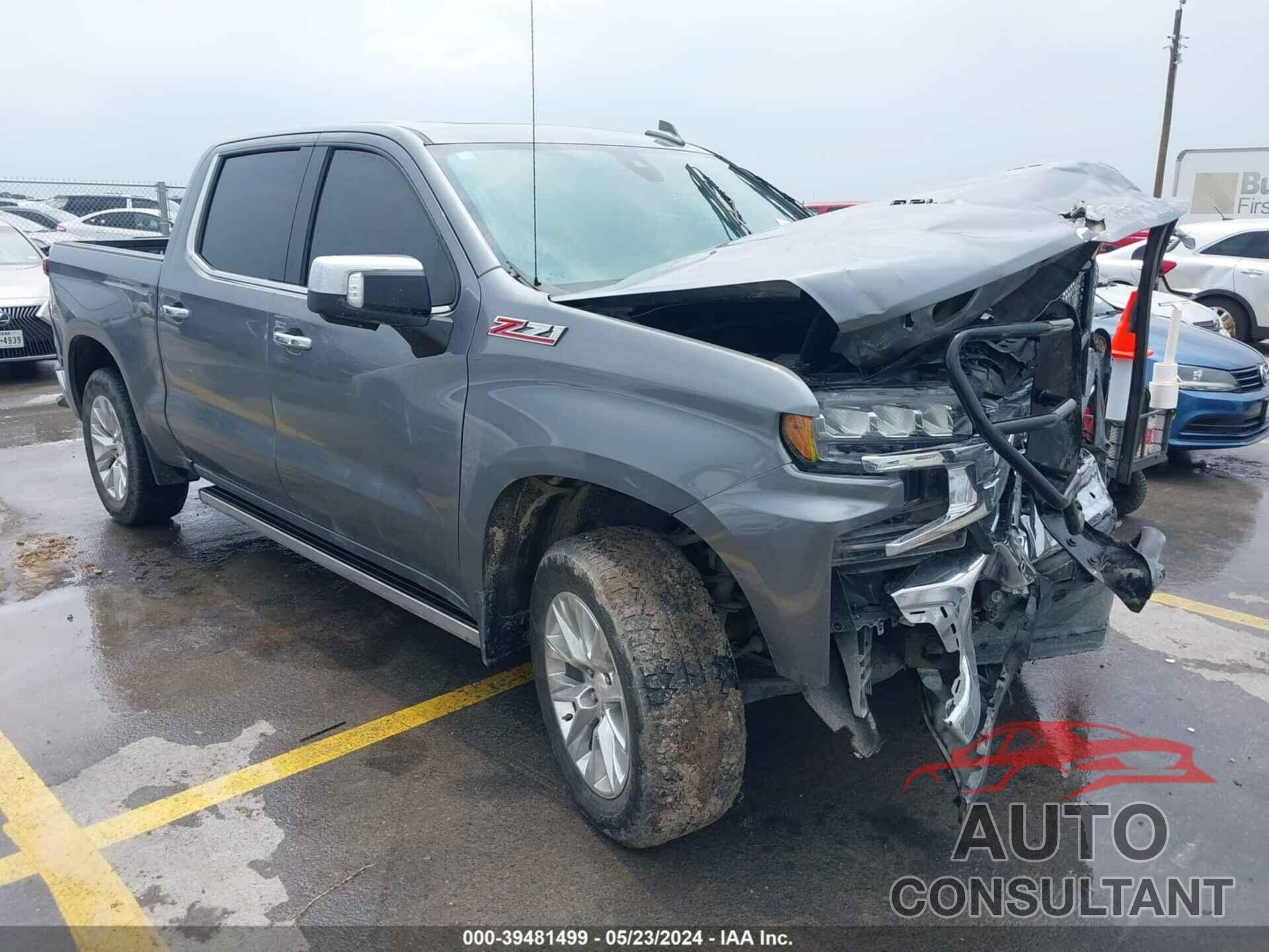 CHEVROLET SILVERADO 1500 2021 - 3GCUYGEL2MG453043