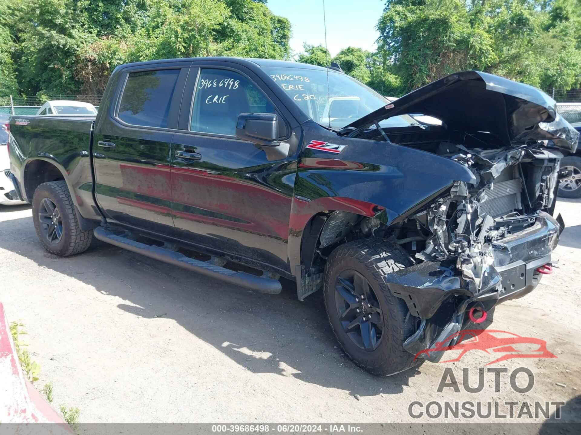CHEVROLET SILVERADO 1500 2020 - 1GCPYFEL5LZ329175